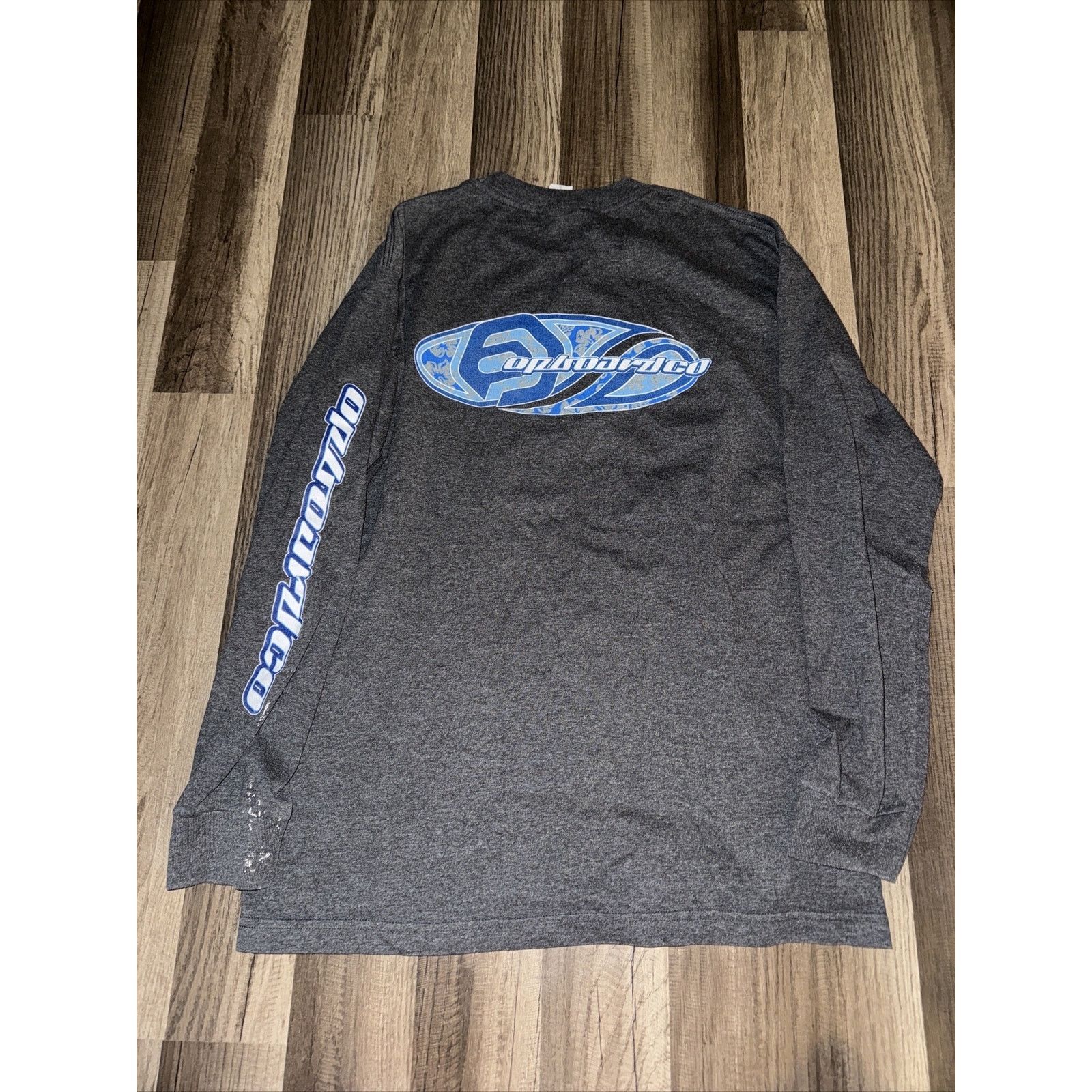 Ocean Pacific × Vintage Vintage Ocean Pacific Long Sleeve Shirt Grey Large Size US L / EU 52-54 / 3 - 6 Thumbnail