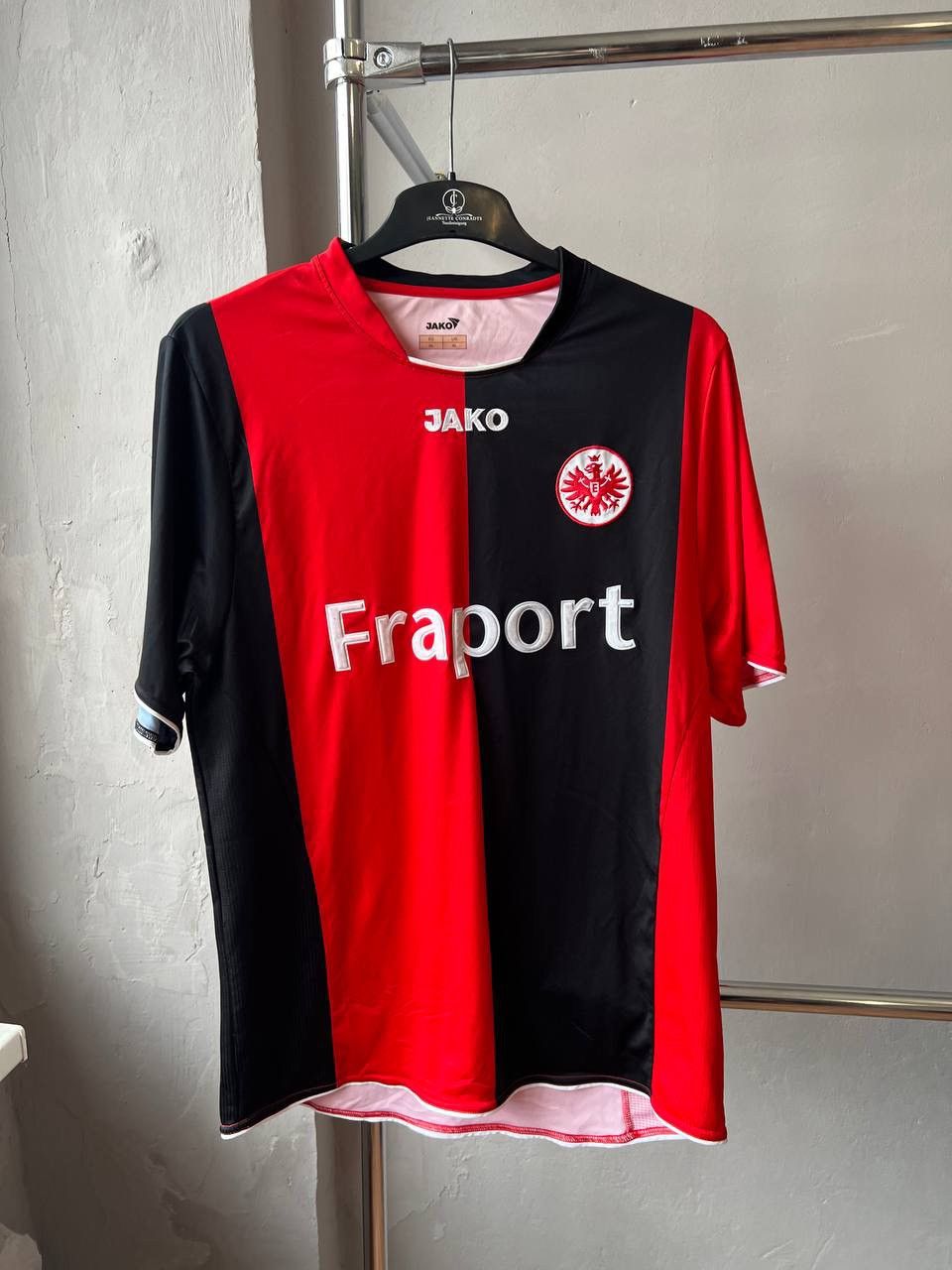 Vintage 2007/08 EINTRACHT FRANKFURT #18 HOME SOCCER JERSEY JAKO RARE Size US XL / EU 56 / 4 - 2 Thumbnail