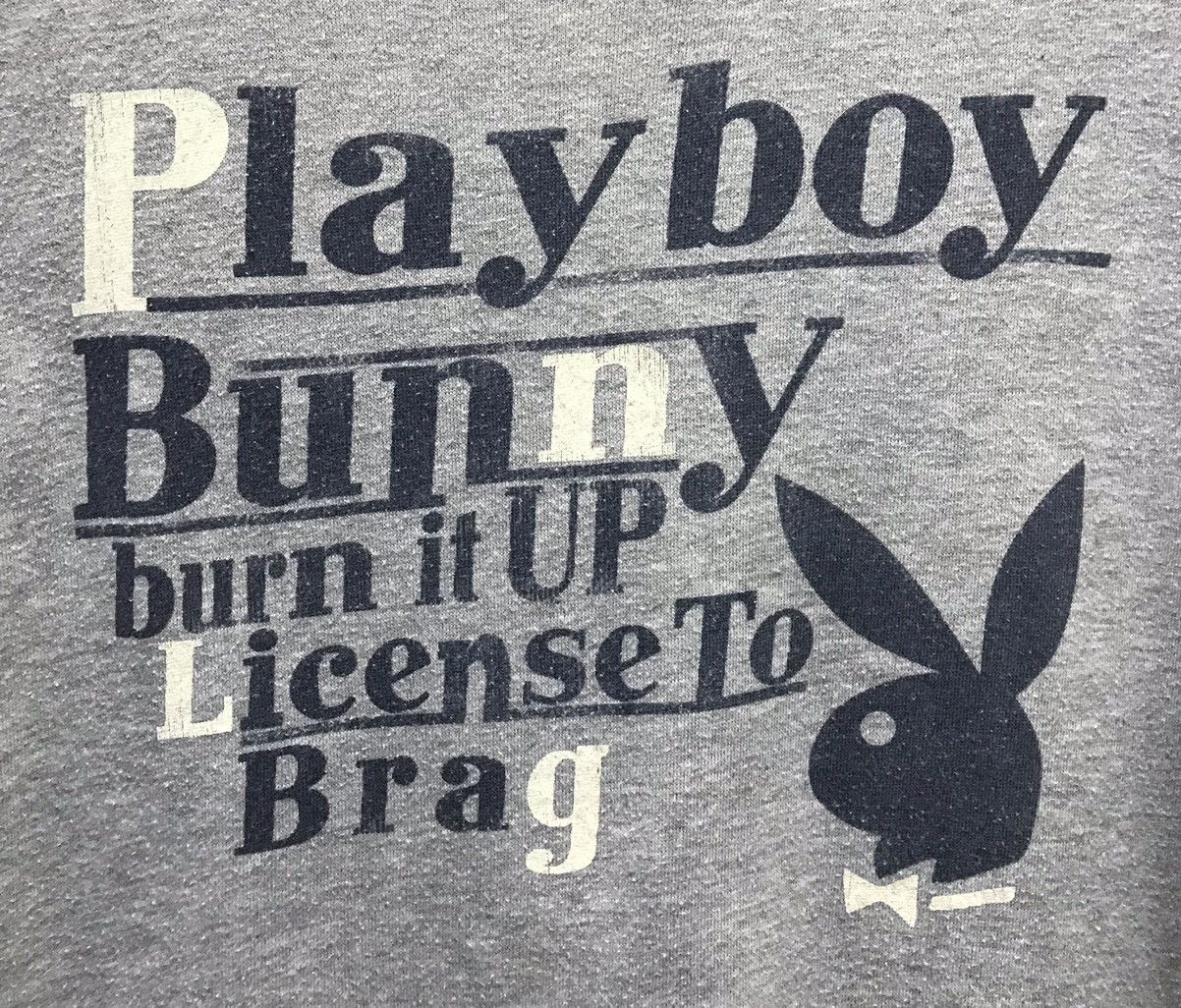 Playboy × Vintage Vintage Play Boy Bunny Sweatshirt Size US L / EU 52-54 / 3 - 3 Thumbnail