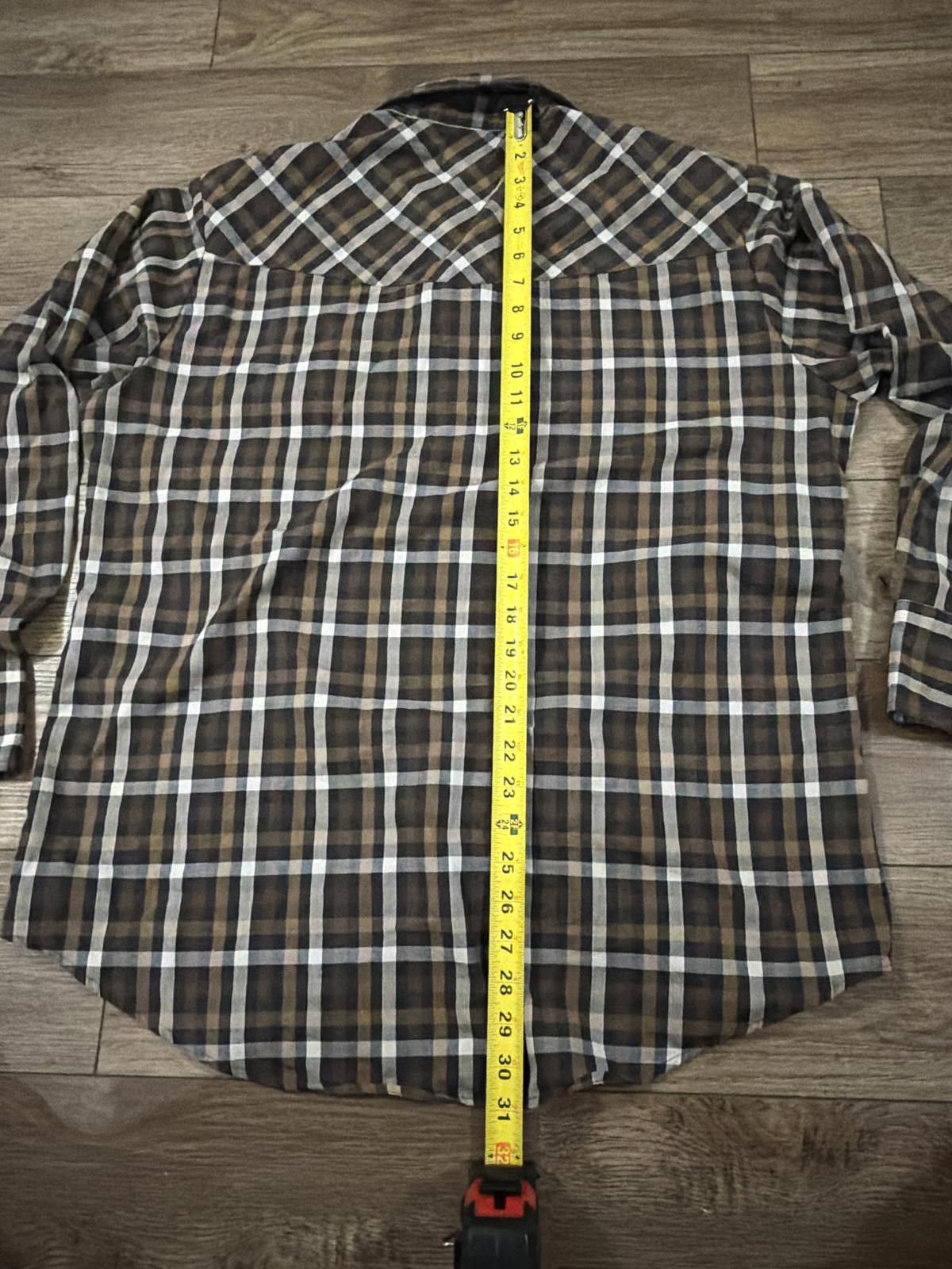 Other Vintage 90s Plains Western Cowboy Plaid Snap Shirt Size L Size US L / EU 52-54 / 3 - 7 Thumbnail