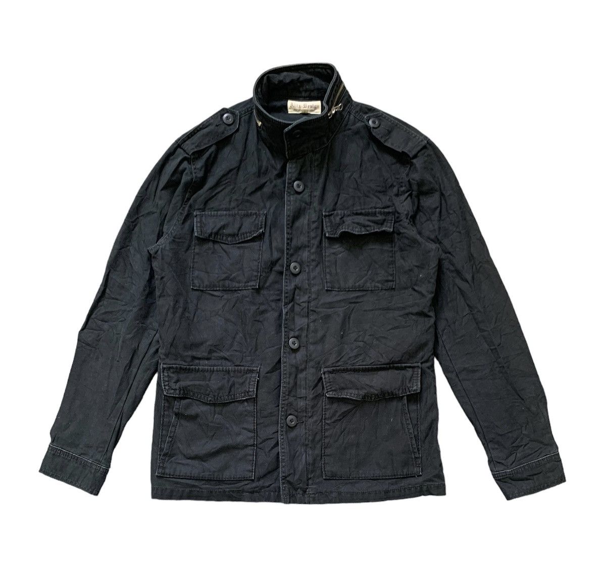 image of Free Style Allix Design Old American 1969 Jacket in Black, Men's (Size Large)
