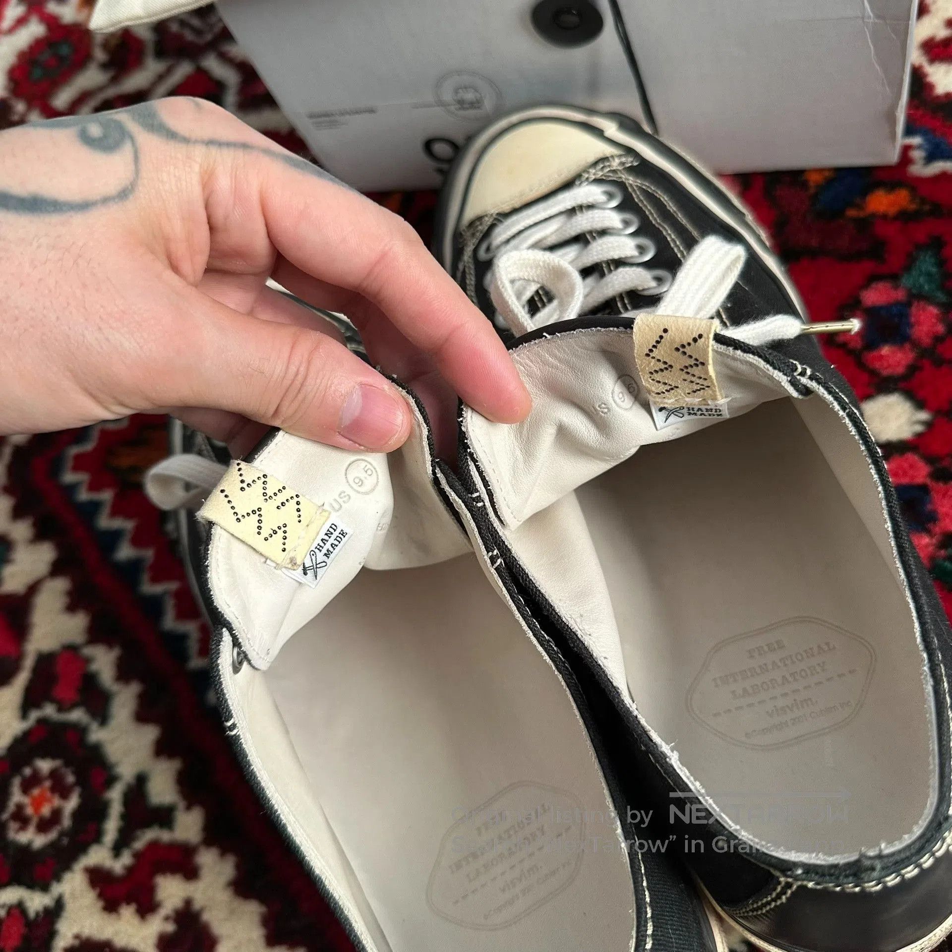 Visvim visvim skagway canvas shoes size 9.5. Size US 9.5 / EU 42-43 - 6 Thumbnail