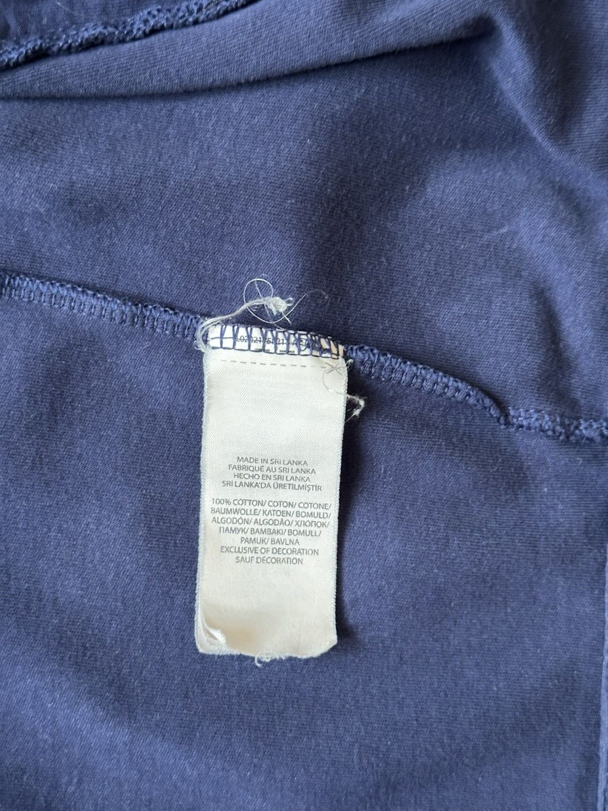 Polo Ralph Lauren Vintage Polo Ralph Lauren Zip Sweatshirt Deep Blue Fit Size US L / EU 52-54 / 3 - 12 Thumbnail