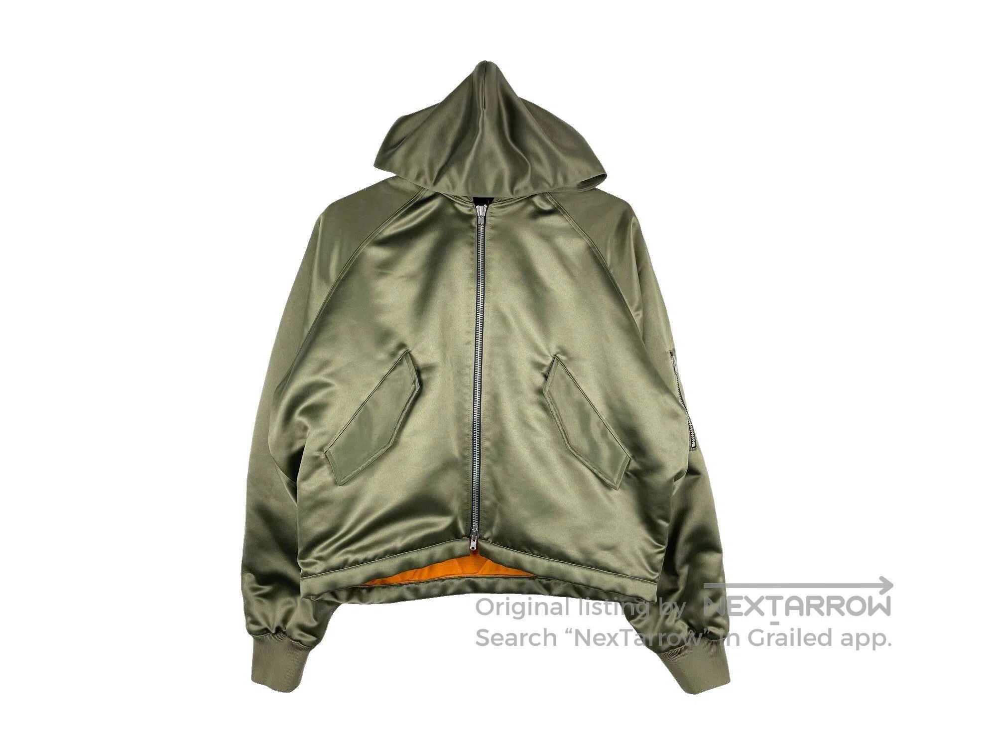 Fear of God × Nike Nike x Fear of God Hooded Bomber Jacket | Grailed