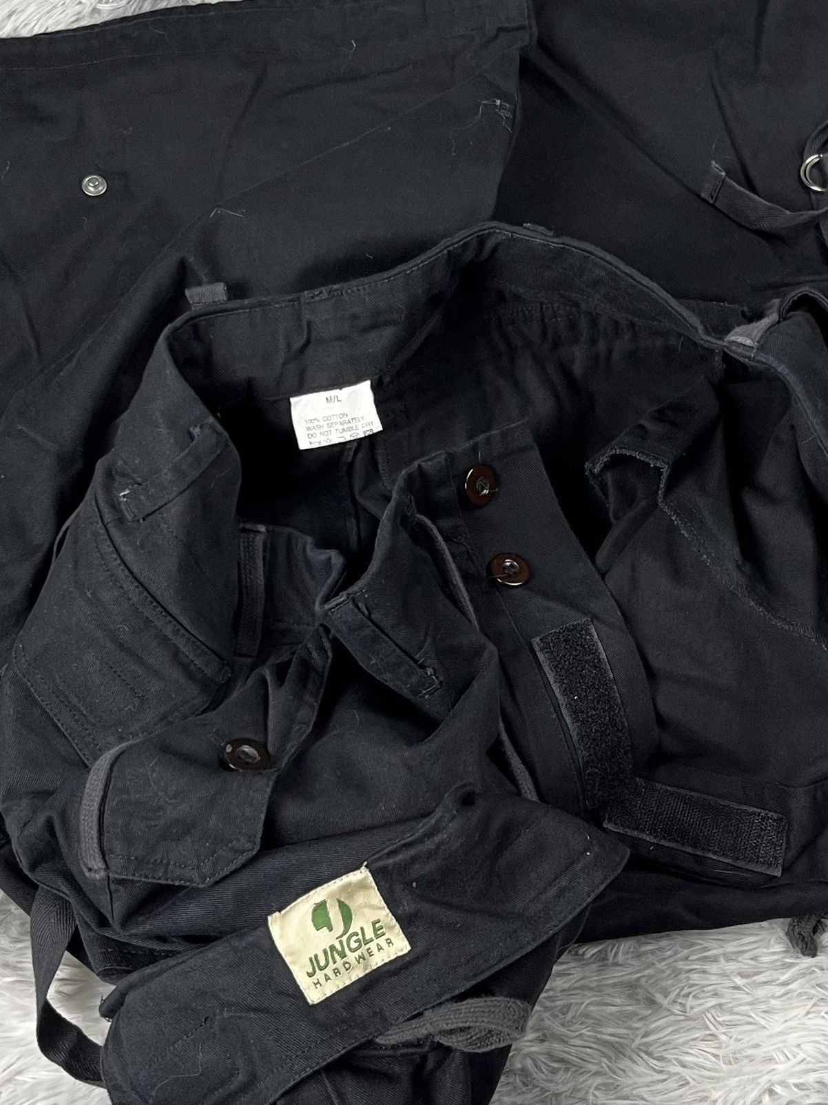 Japanese Brand × Vintage Rare 🔥 Jungle Hardwear parachute bondage cargo pants Size US 34 / EU 50 - 9 Thumbnail