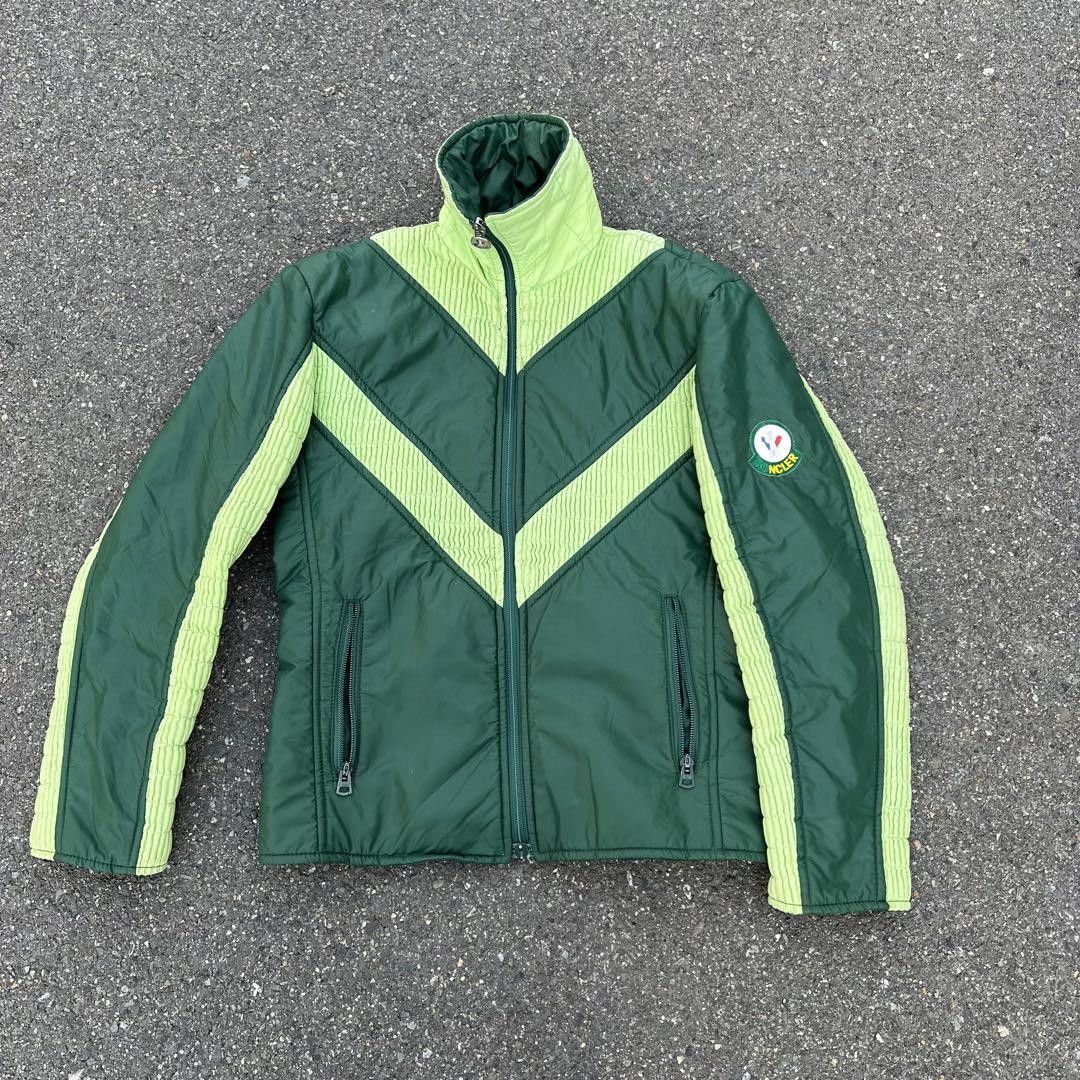 image of Moncler Men’S Track Jacket Green, Men's (Size Medium)