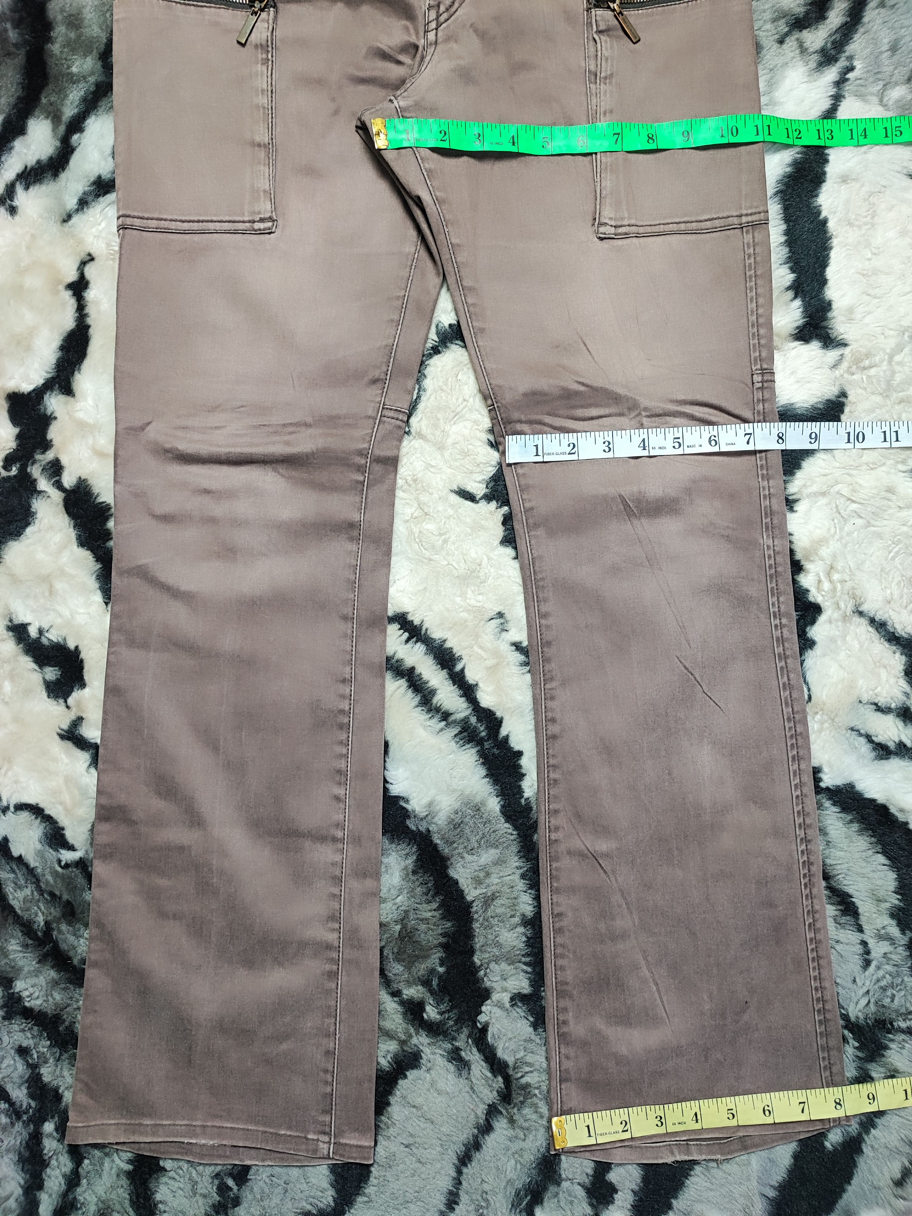 Eternal × OVER THE STRiPES × Takeo Kikuchi Takeo Kikuchi HICKORY Striped Cargo Pants ziper Pocket Size US 31 - 4 Thumbnail