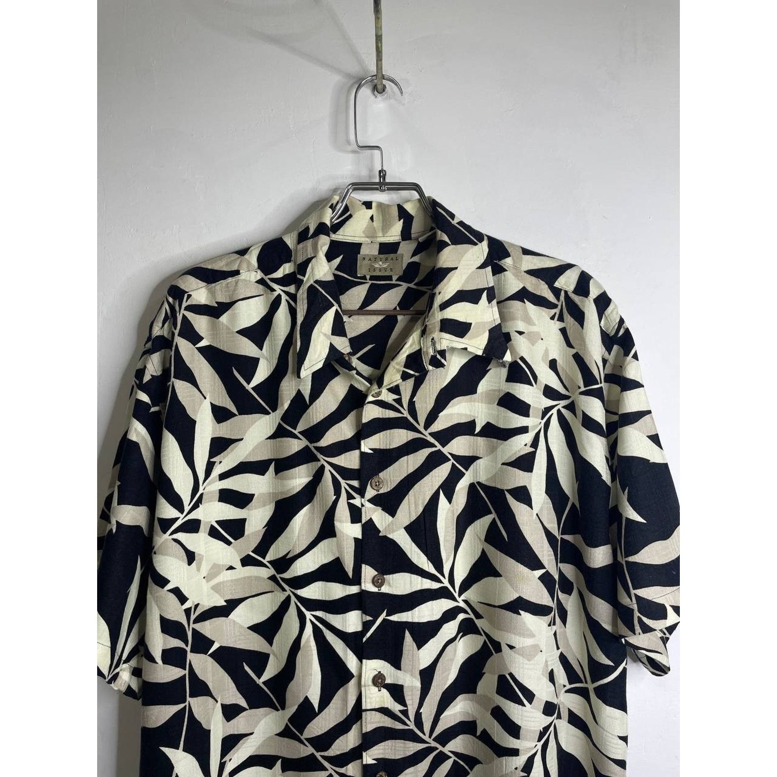 Natural Issue Vintage Natural Issue Hawaiian Shirt Leaf XXL USA Aloha Size US XXL / EU 58 / 5 - 3 Thumbnail