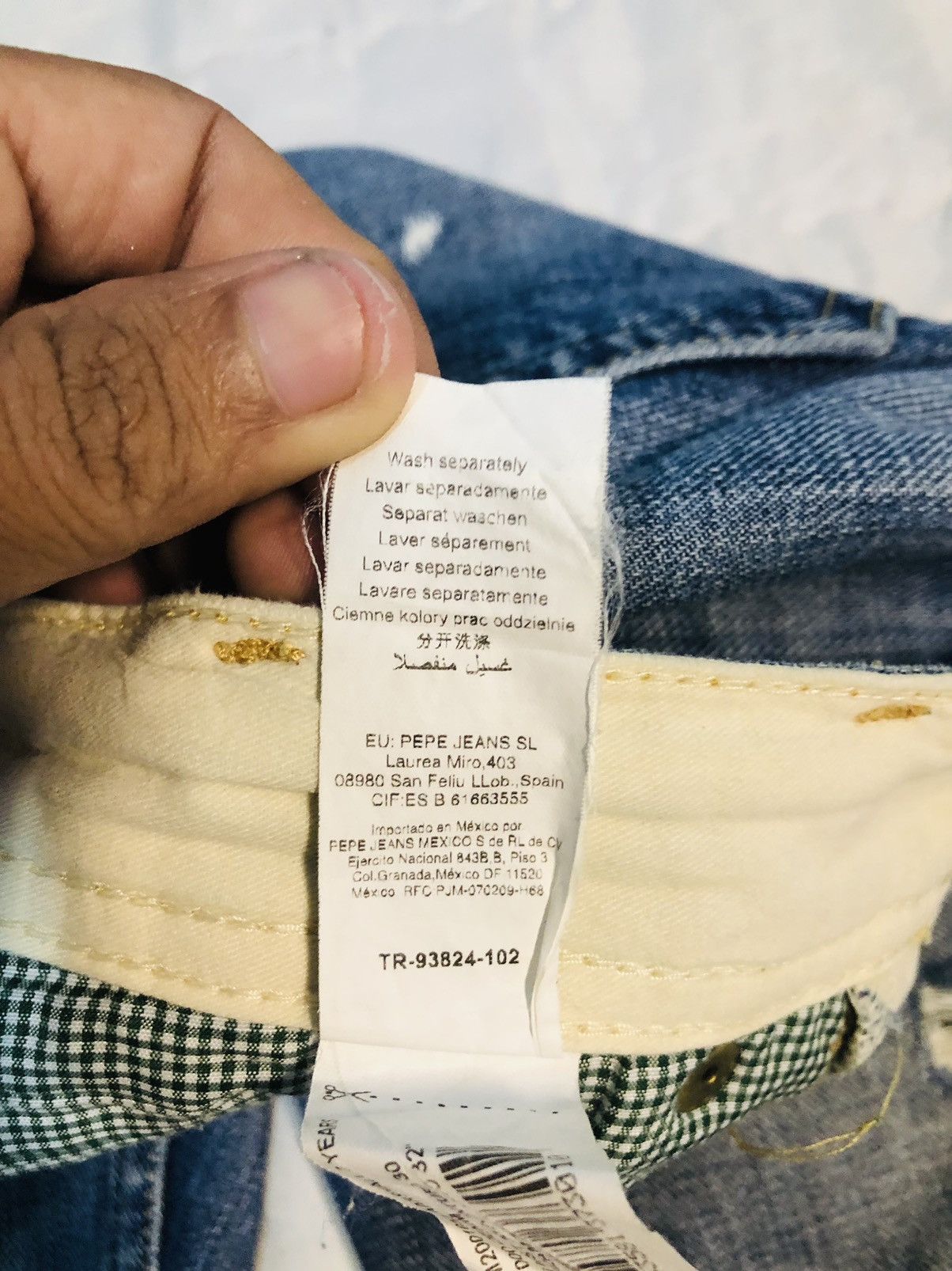 Pepe Jeans × Vintage Vintage Heritage Distressed Jeans (3) Size US 32 / EU 48 - 14 Thumbnail
