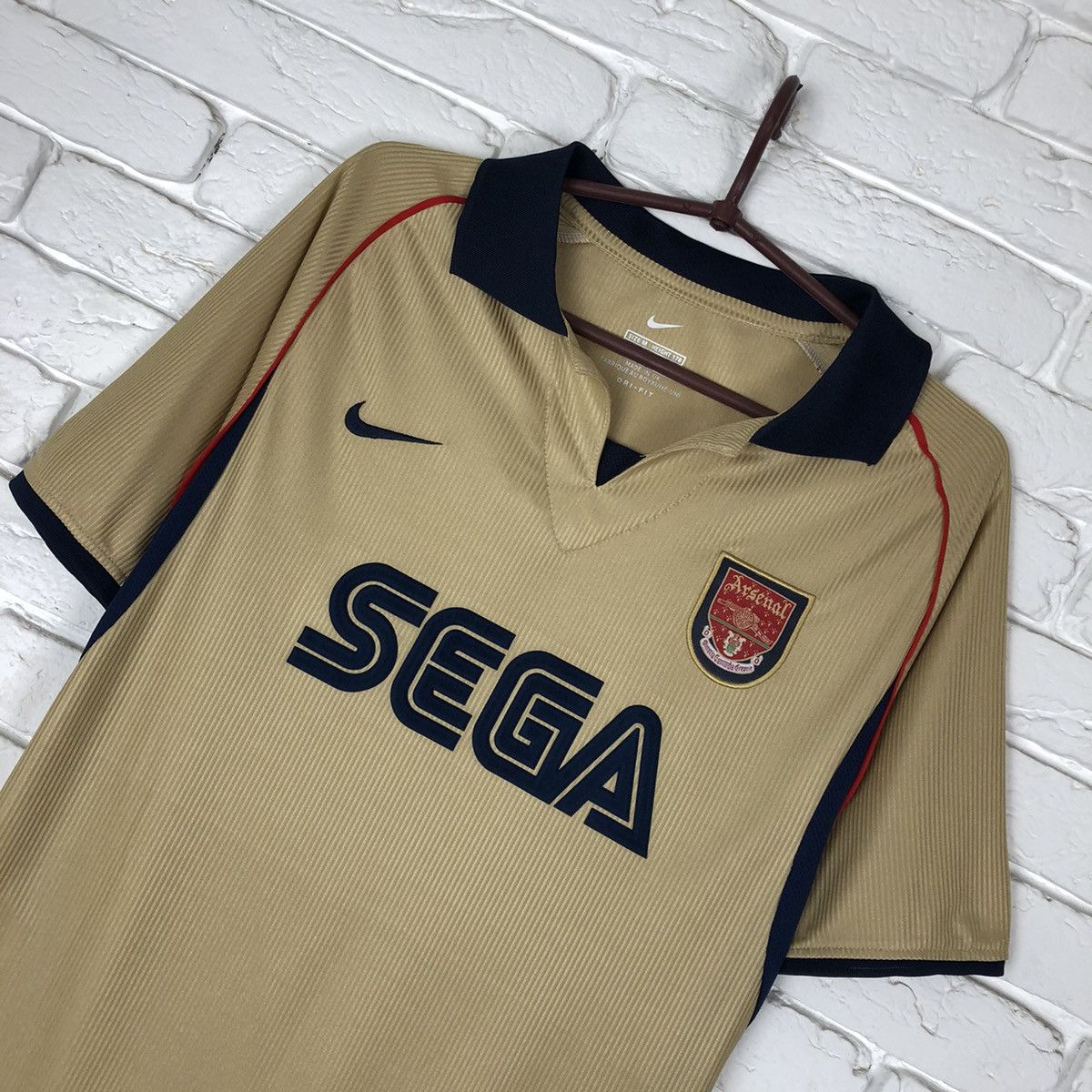 Nike Retro copy Arsenal 2001 2002 away jersey Size US S / EU 44-46 / 1 - 2 Thumbnail