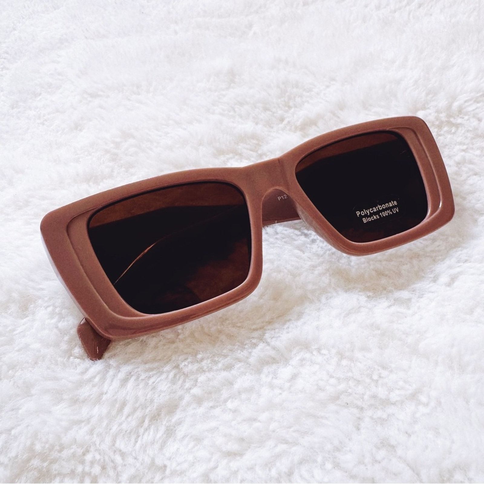 Other Lily Mauve Rectangular Sunglasses Size ONE SIZE - 4 Thumbnail