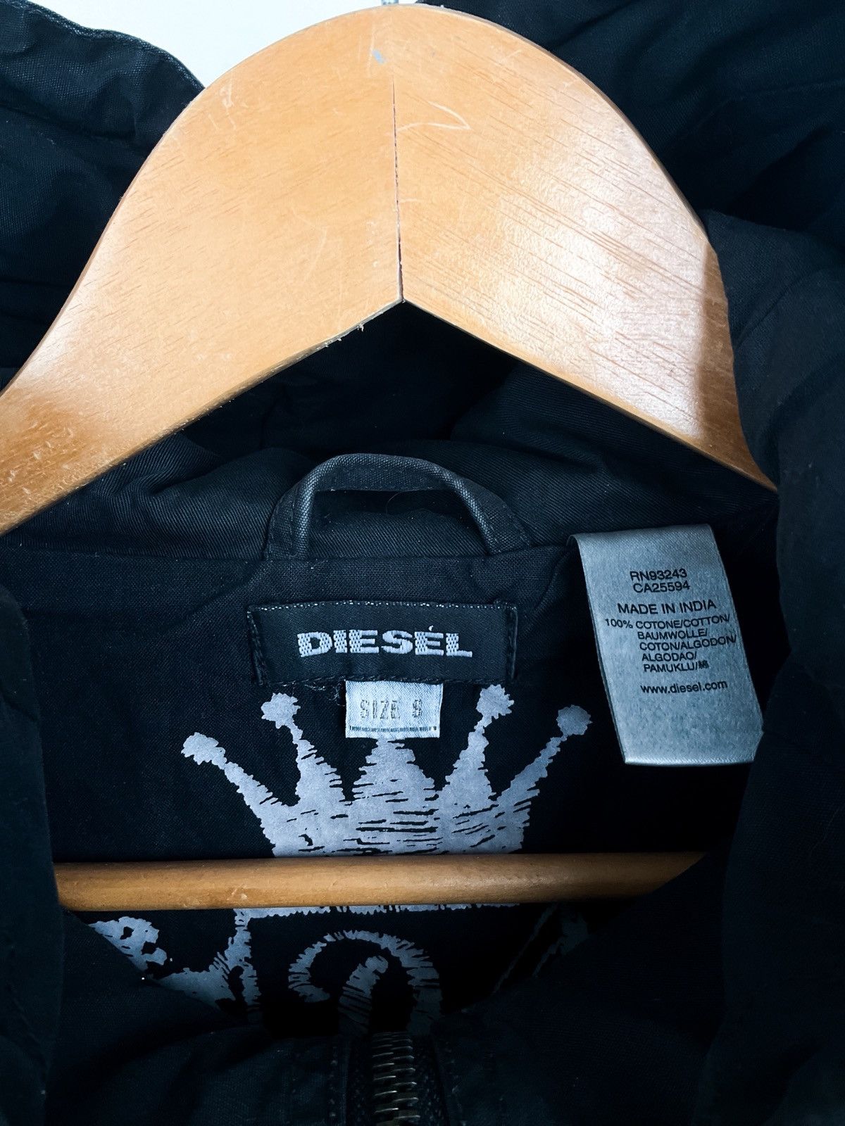 Diesel Avant Garde Vintage Diesel Jacket Y2k Style Rare Size US S / EU 44-46 / 1 - 2 Thumbnail