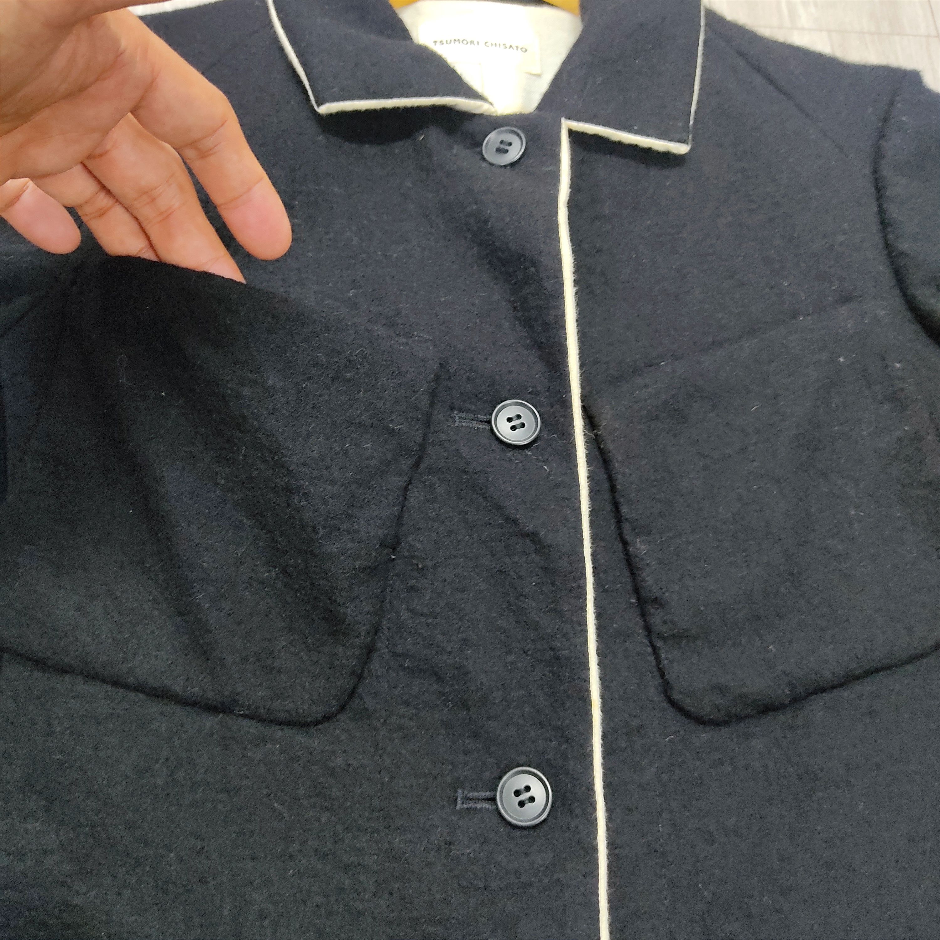 Vintage TSUMORI CHISATO Buttons Up Wool Jacket