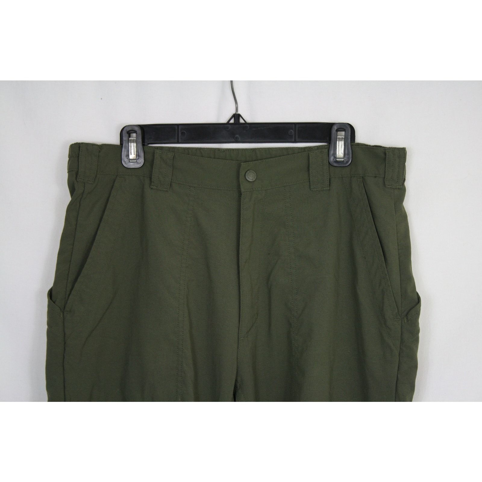 L.L. Bean L.L. Bean Nylon Outdoor Pants 34 Olive Green Hiking Trail Size US 34 / EU 50 - 2 Thumbnail