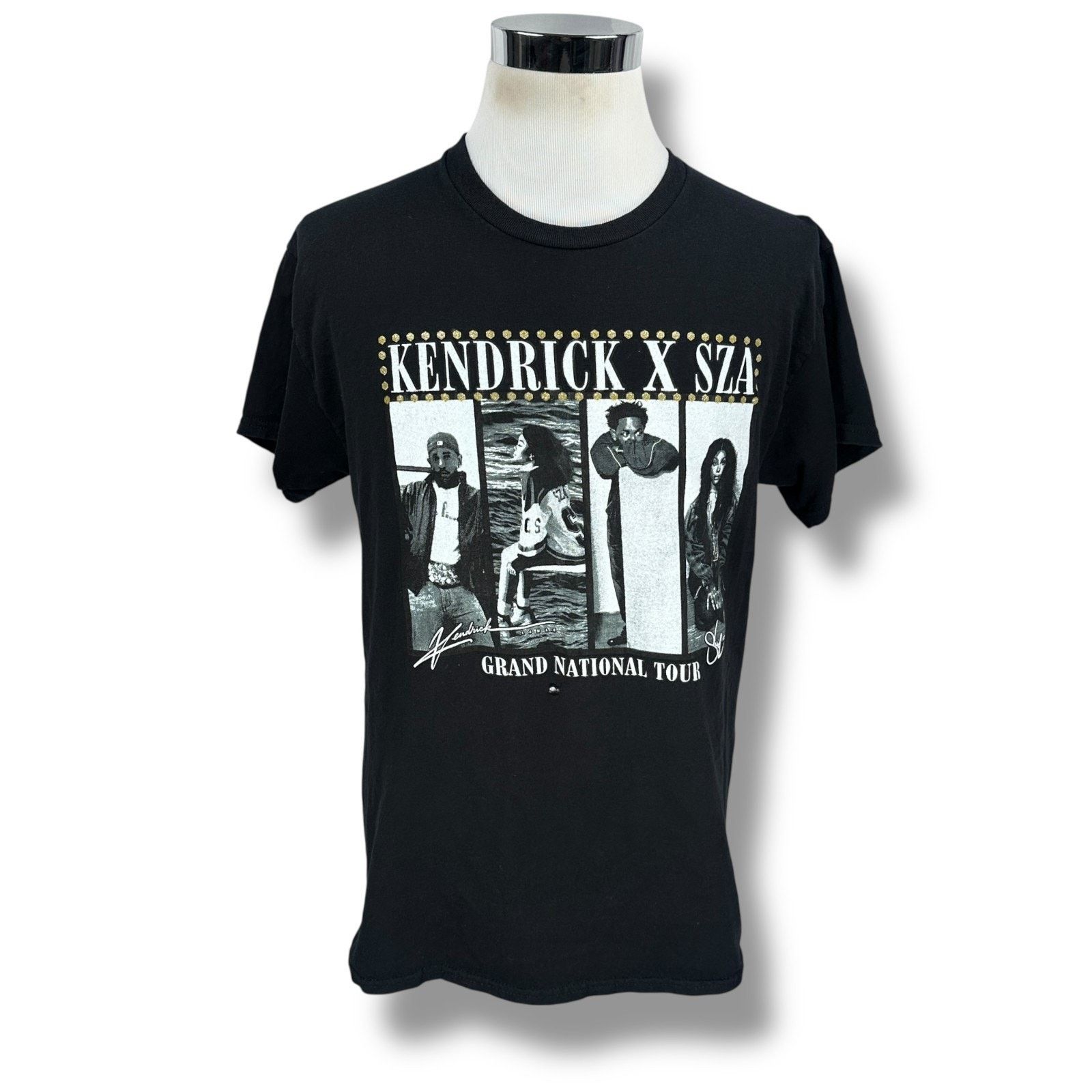 Gildan Kendrick Lamar x SZA National Tour T-Shirt Men’s Large Black Size US L / EU 52-54 / 3 - 1 Thumbnail