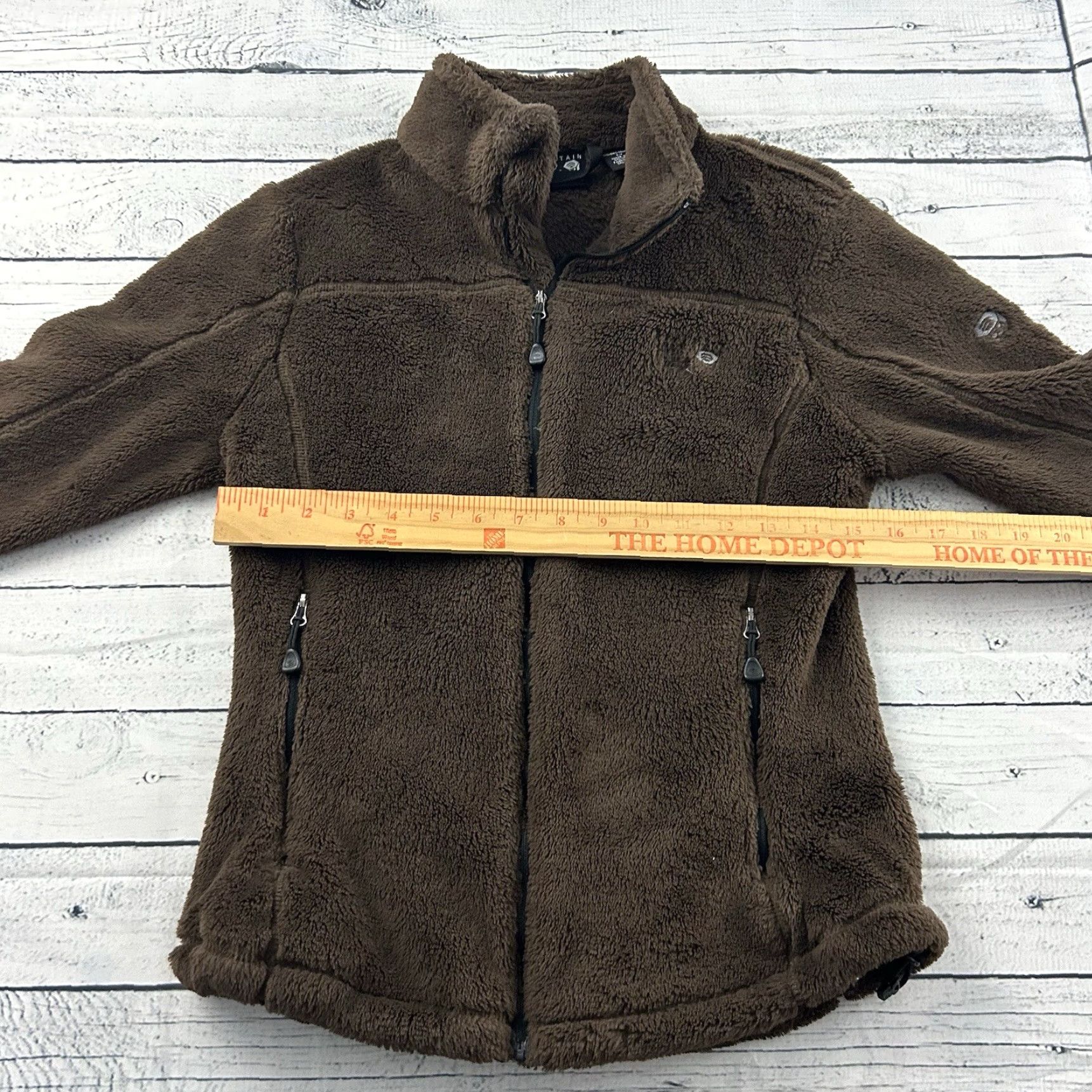 Mountain Hardwear VINTAGE Mountain Hardwear Full Zip Fleece Jacket Women’s S Brown Size S / US 4 / IT 40 - 6 Thumbnail