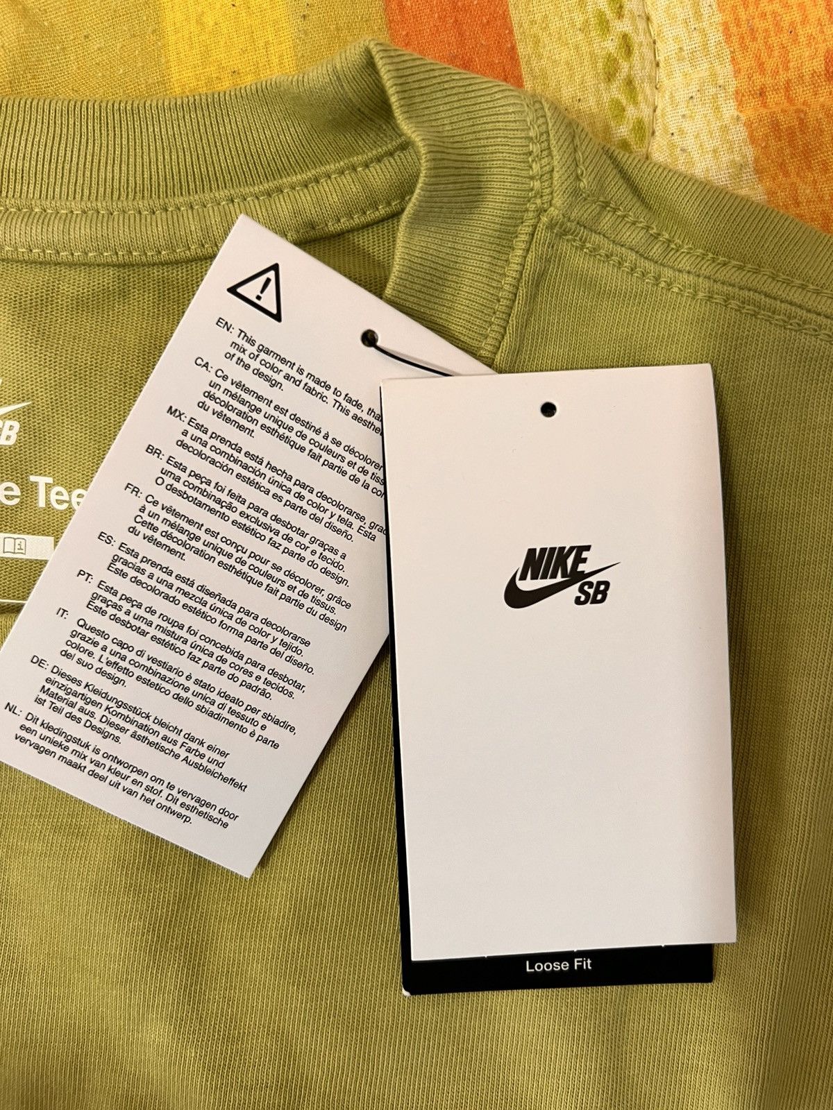 Nike SB Nike SB Yuto Horigome Tee Olive Aura matcha gheisa Japan Size US M / EU 48-50 / 2 - 24 Thumbnail