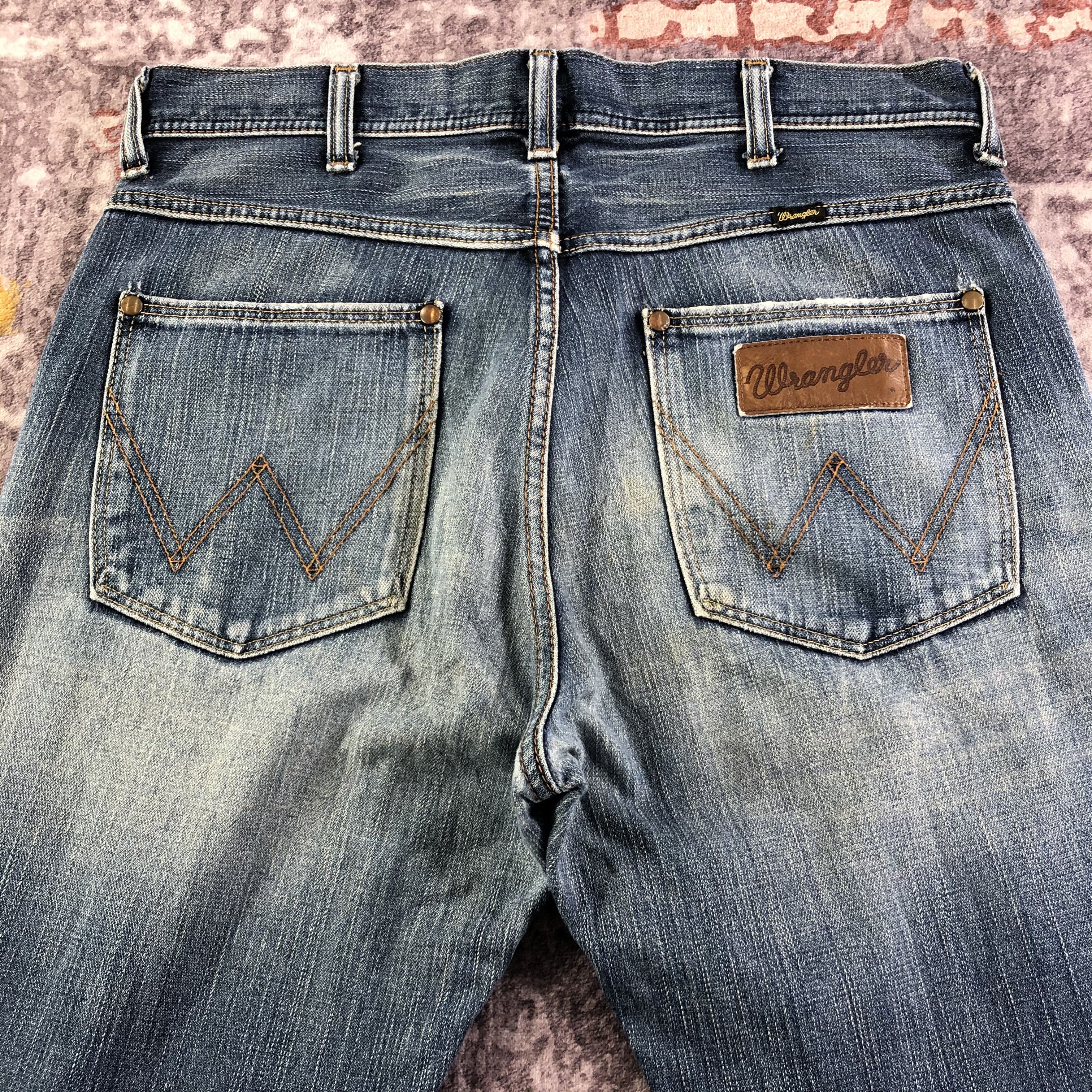 Vintage × Wrangler Vintage Blue Wash Wrangler Jeans-JM3306 Size US 34 / EU 50 - 5 Thumbnail