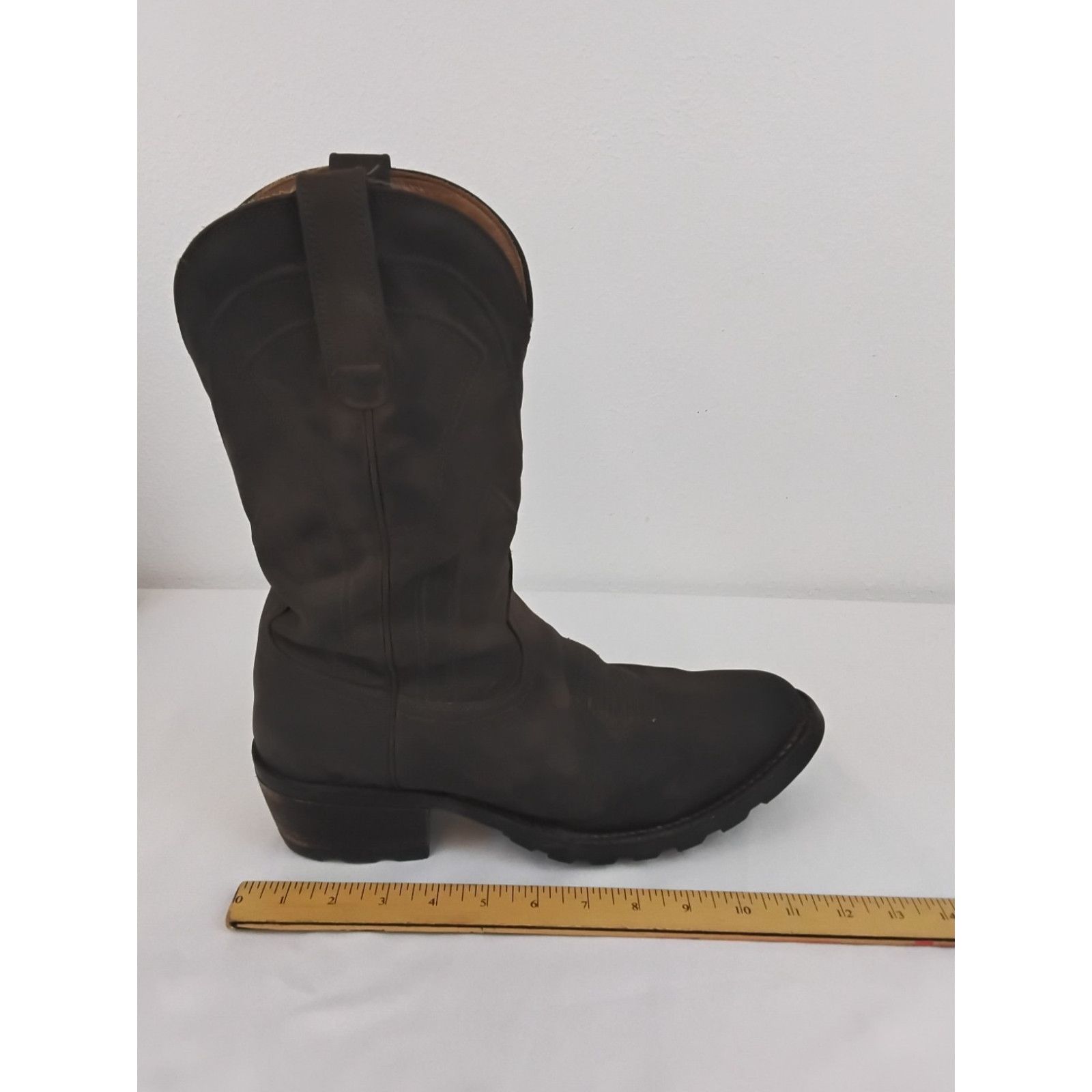 Tecovas Tecovas Ranch Wear Cowboy Boot Men's 13 EE Brown The Bandera Size US 13 / EU 46 - 10 Thumbnail