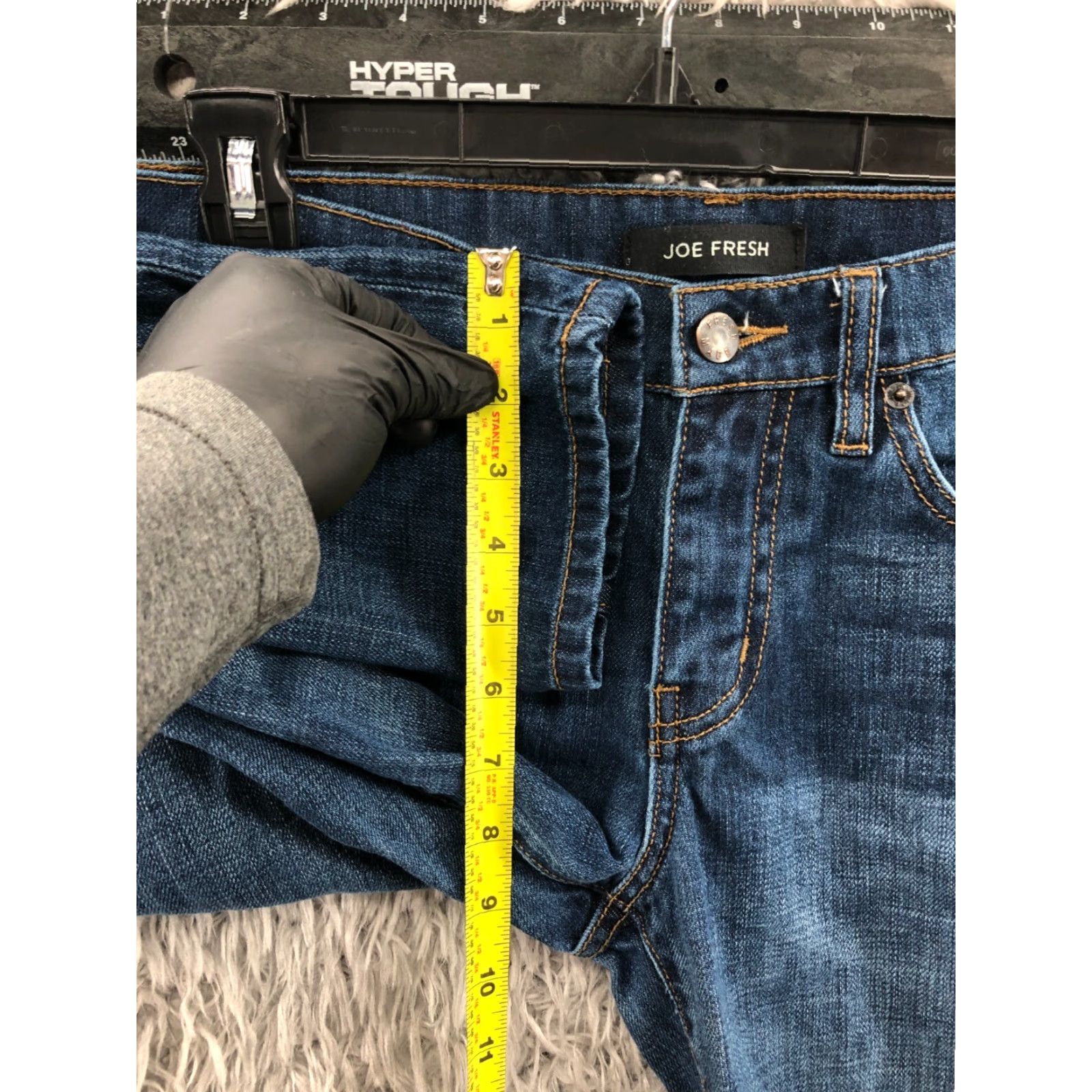 Vintage Joe Fresh Jeans Slouchy Boyfriend Size 0 Womens Medium Wash Blue Denim Regular Fit 5-Pocket Size 25" / US 0 / IT 36 - 4 Thumbnail