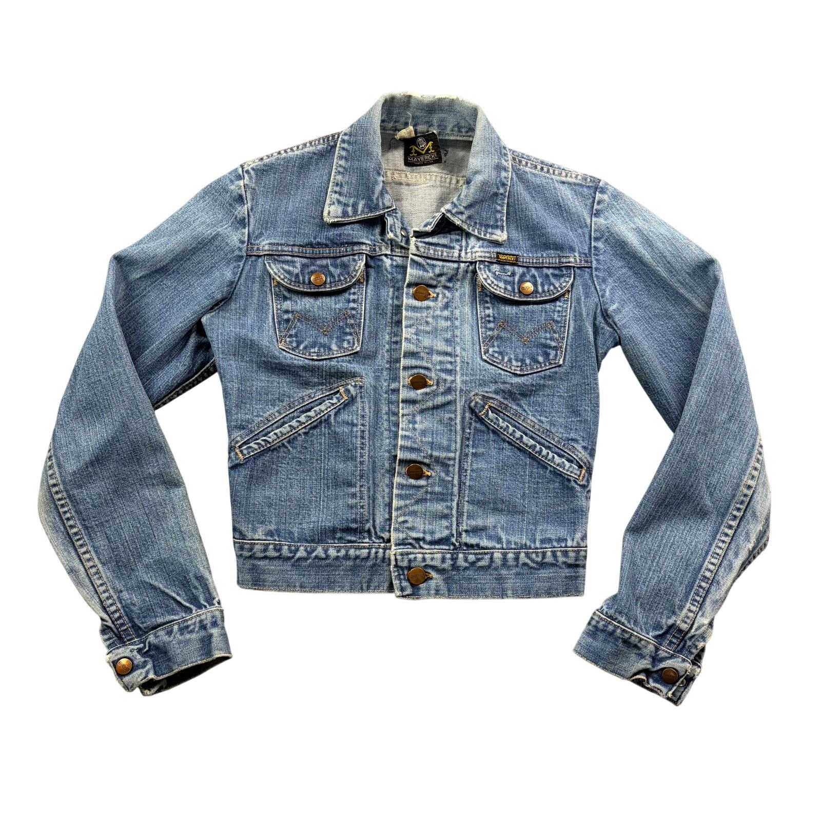 Vintage × Wrangler Vintage Maverick Blue Bell Jean Jacket 1960s 1970s Retro XS Size US XS / EU 42 / 0 - 1 Thumbnail