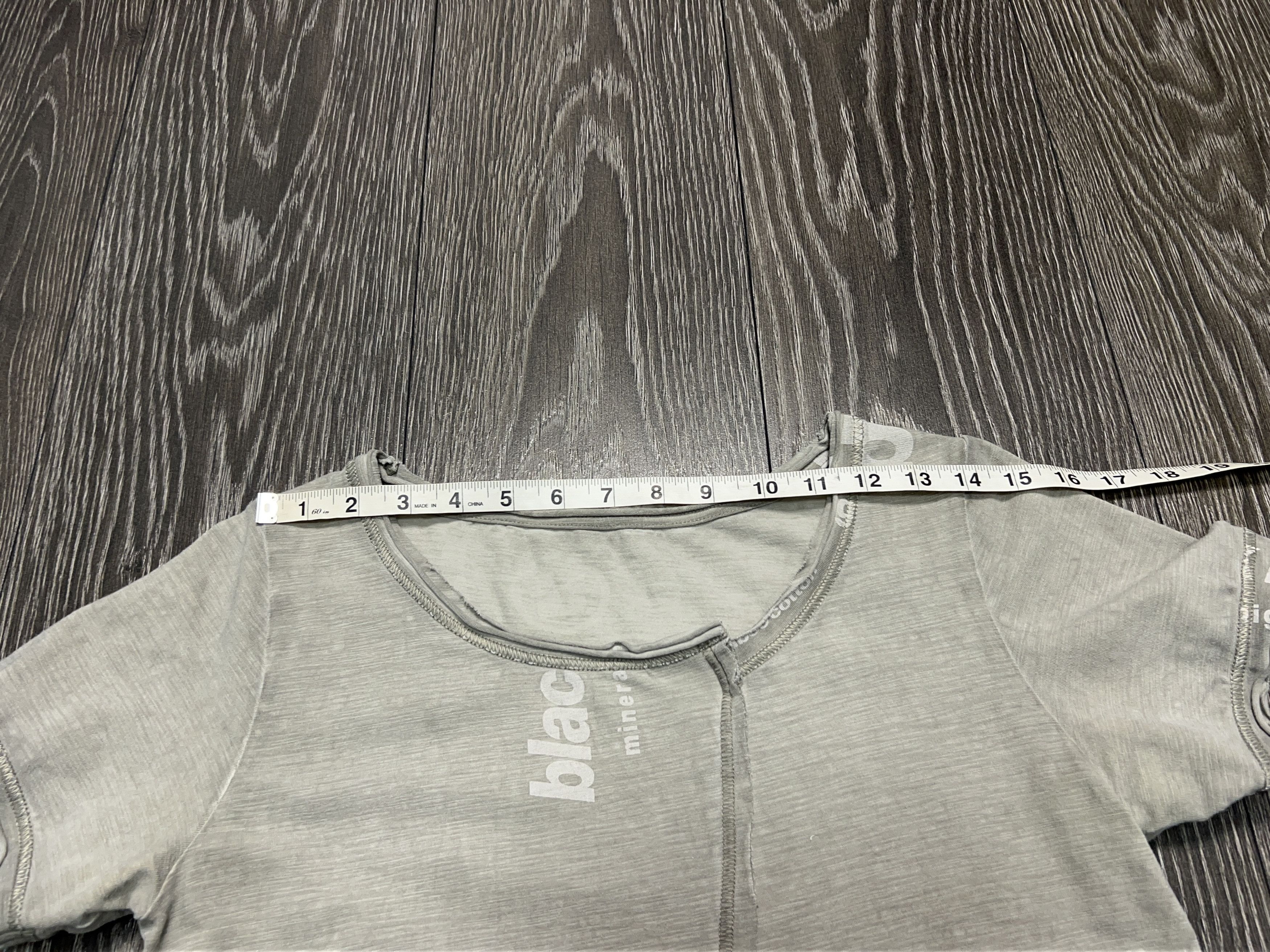 Rundholz Black Label Big Logo Gray Top T Shirt Short Sleeve Size M Size M / US 6-8 / IT 42-44 - 8 Thumbnail