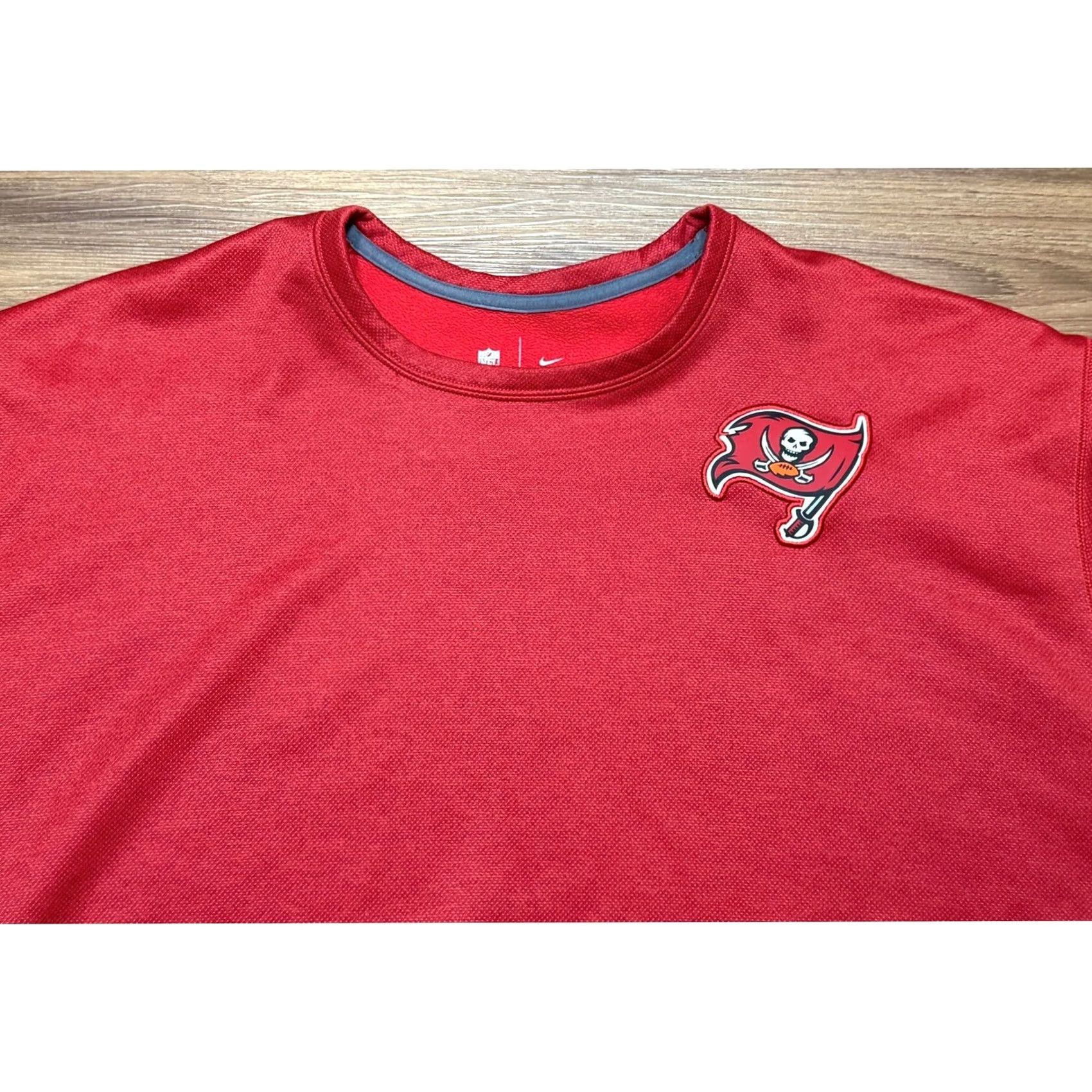 Nike Nike Tampa Bay Buccaneers On Field Player Issued Therma-FIT Red Pullover Sz 4XL Size US XXL / EU 58 / 5 - 2 Thumbnail