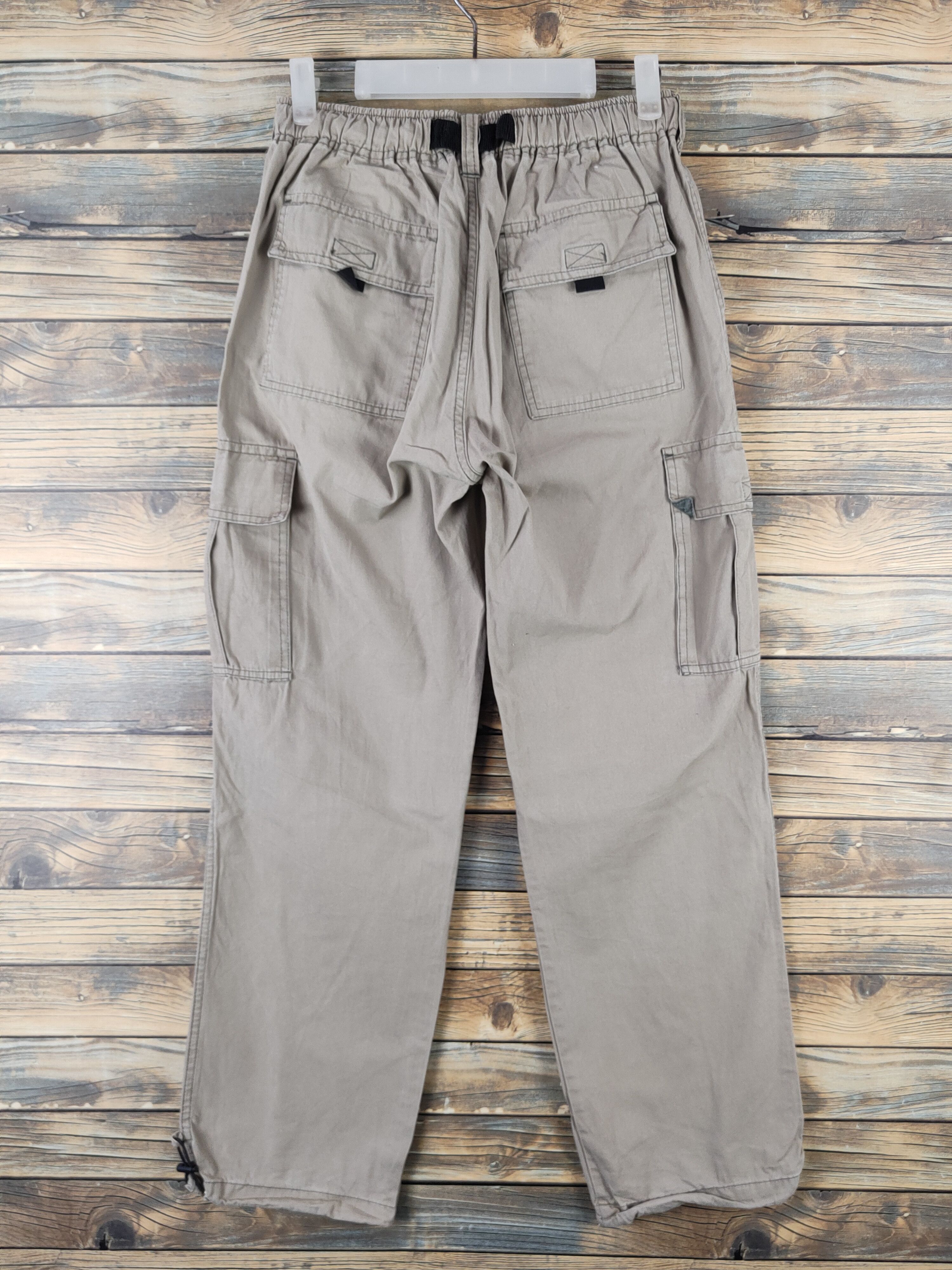 Japanese Brand DL Japanese Brand Beige Multipocket Cargo Pants #2335 Size US 31 - 7 Thumbnail