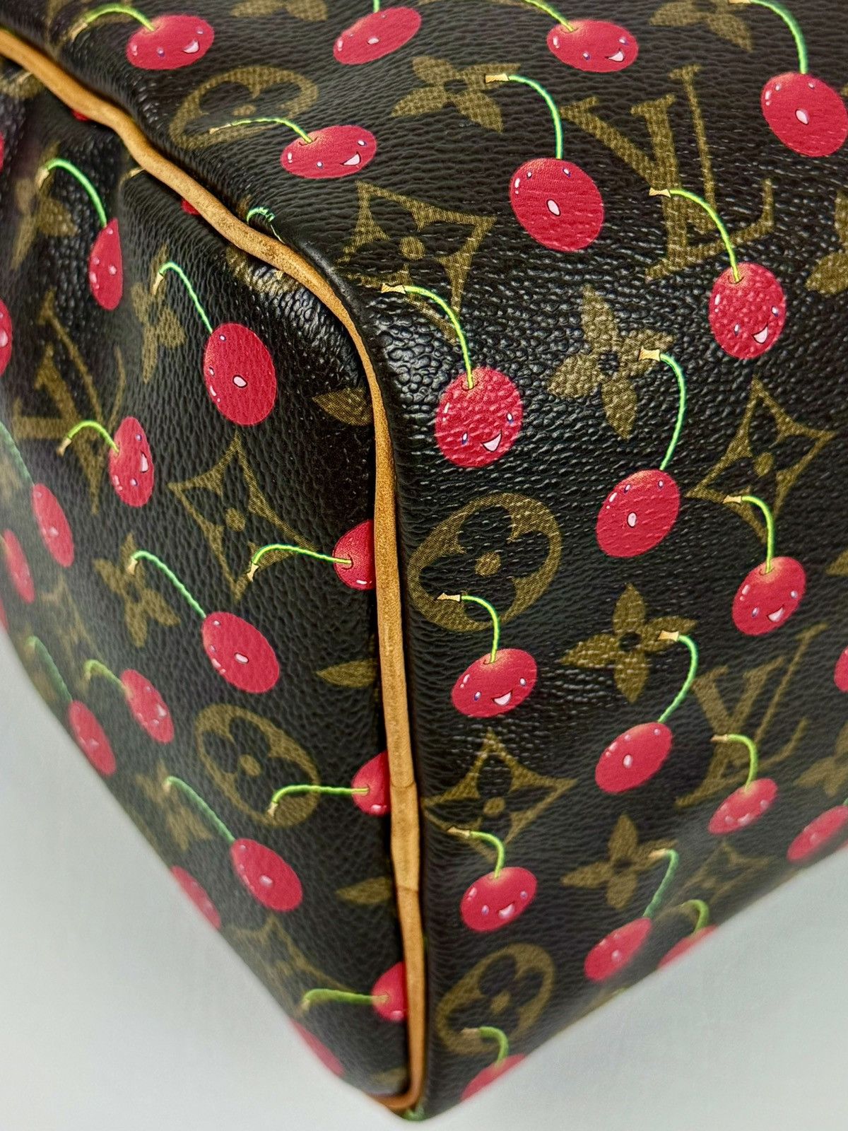 Louis Vuitton × Takashi Murakami Louis Vuitton - Takashi Murakami - SS2005 -Cerises Speedy 25 Size ONE SIZE - 19 Thumbnail