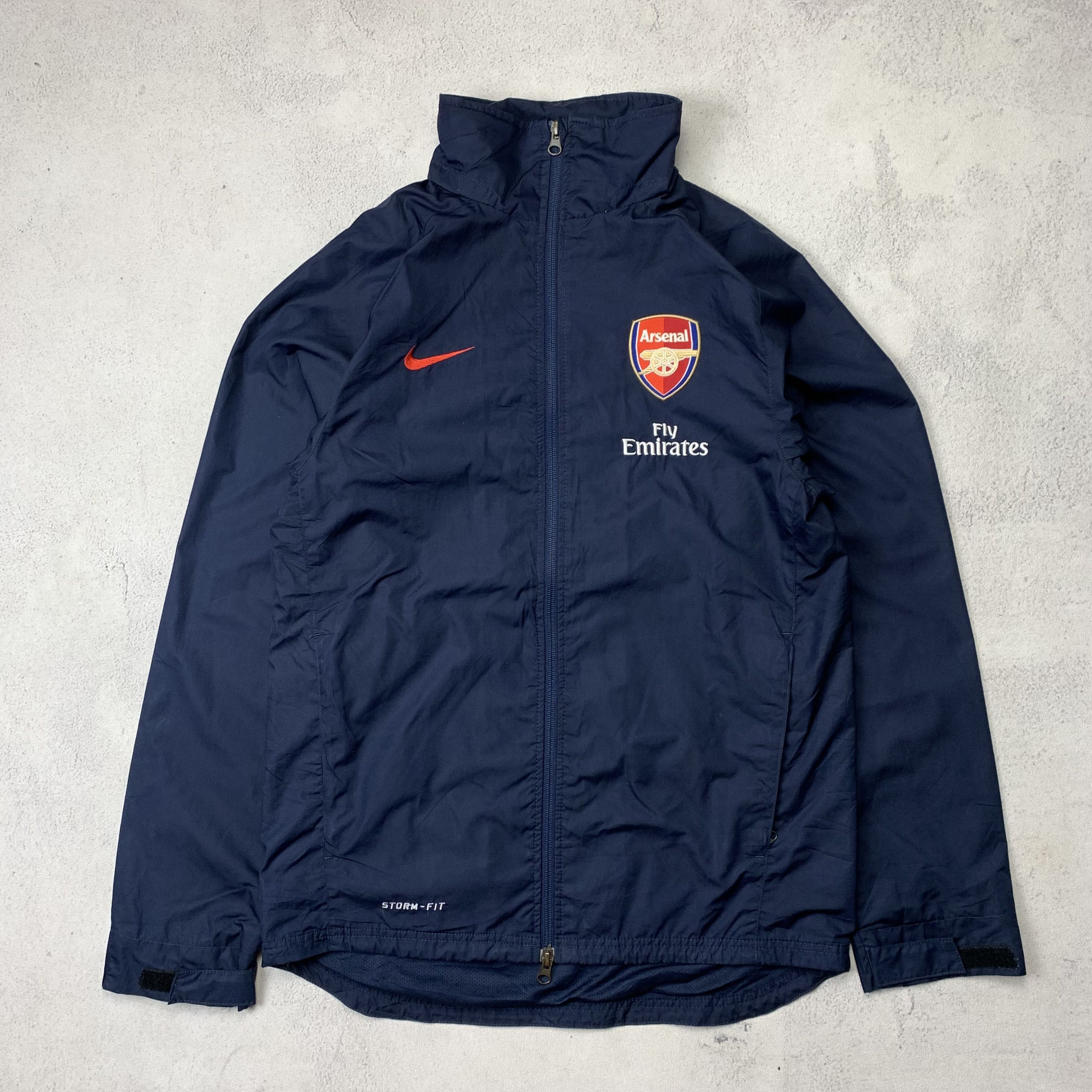 image of Nike Arsenal Fc Jacket in Navy, Men's (Size Small)