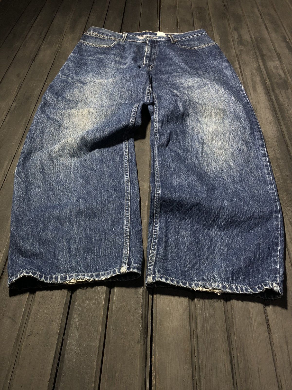 Hysteric Glamour VTG Baggy Rap SK8 JNCO Balenci Style Washed Jeans Levi’s Y2K Size US 34 / EU 50 - 5 Thumbnail