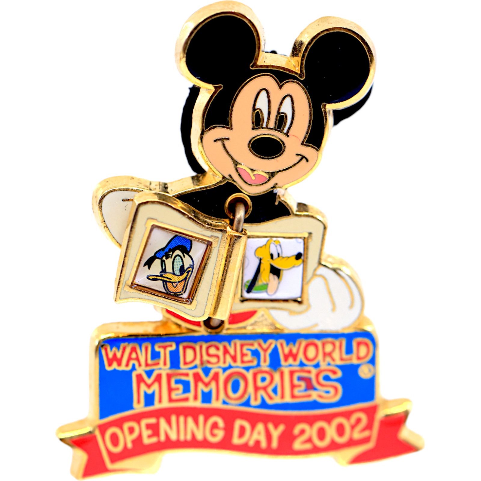 Disney Walt Disney 2002 Opening Day Memories Book Mickey LE Pin Size ONE SIZE - 1 Thumbnail