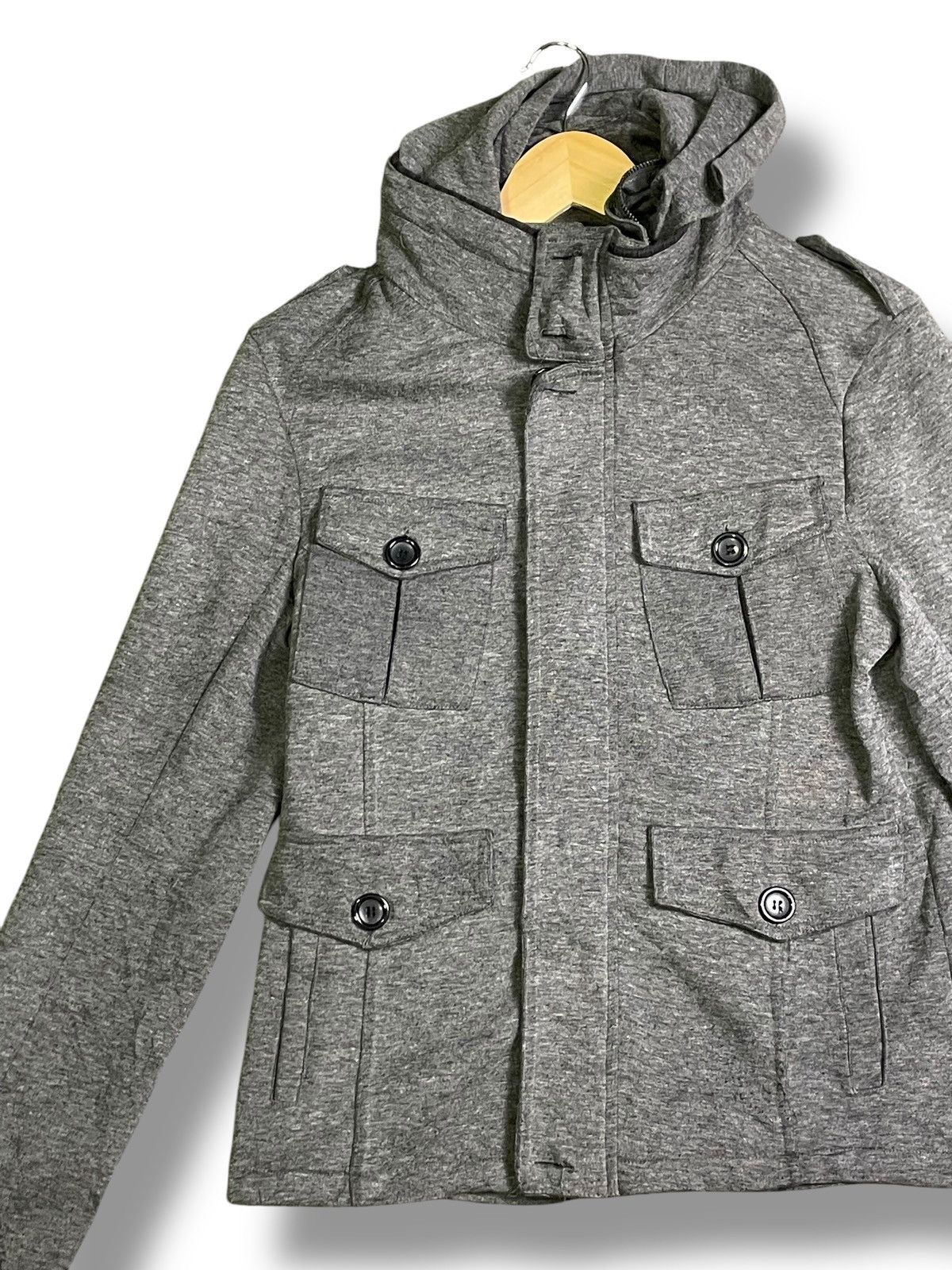 Japanese Brand × Vintage Japanese Brand Hooded Zipper Jacket (37) Size US S / EU 44-46 / 1 - 2 Thumbnail