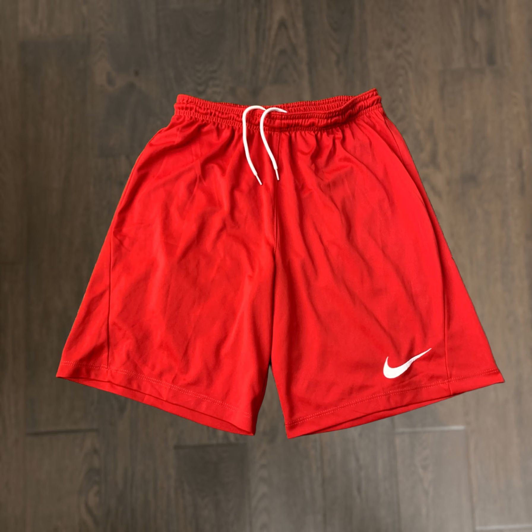 Nike NIKE DRI-FIT PARK ORIGINAL 2020 MEN SPORT TRAINING FOOTBALL SHORTS S Red Size US 29 - 1 Thumbnail