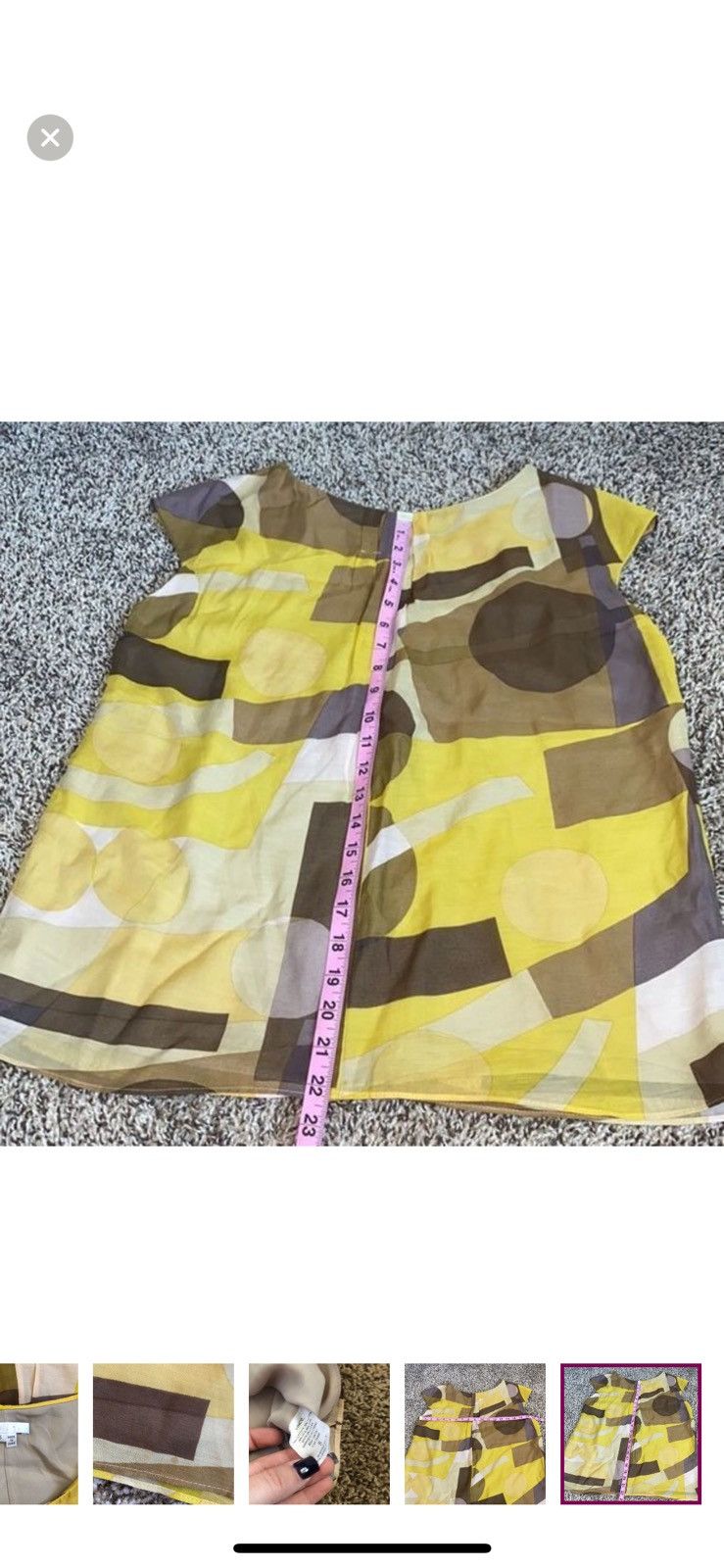 Vince Vince small short sleeved blouse Size S / US 4 / IT 40 - 6 Thumbnail