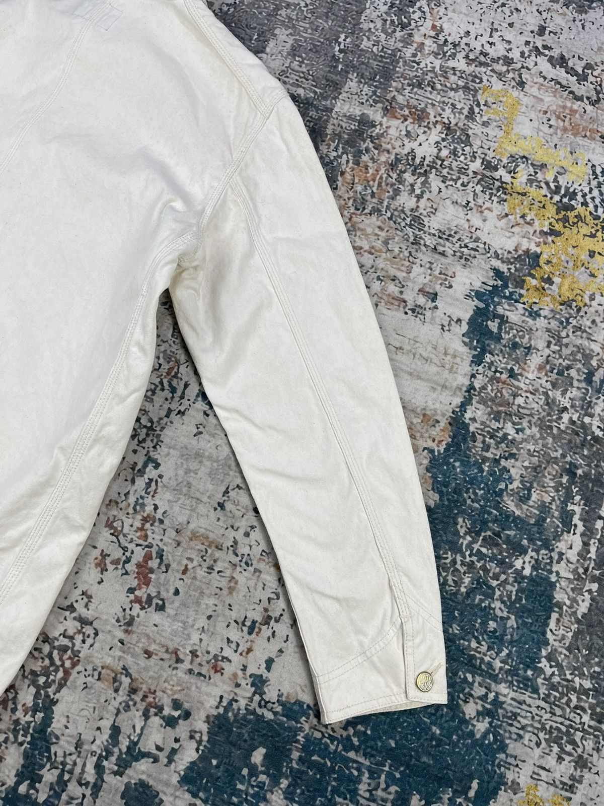 Japanese Brand Vintage Waltz Brand Canvas Button Chore Jackets Size US M / EU 48-50 / 2 - 8 Thumbnail