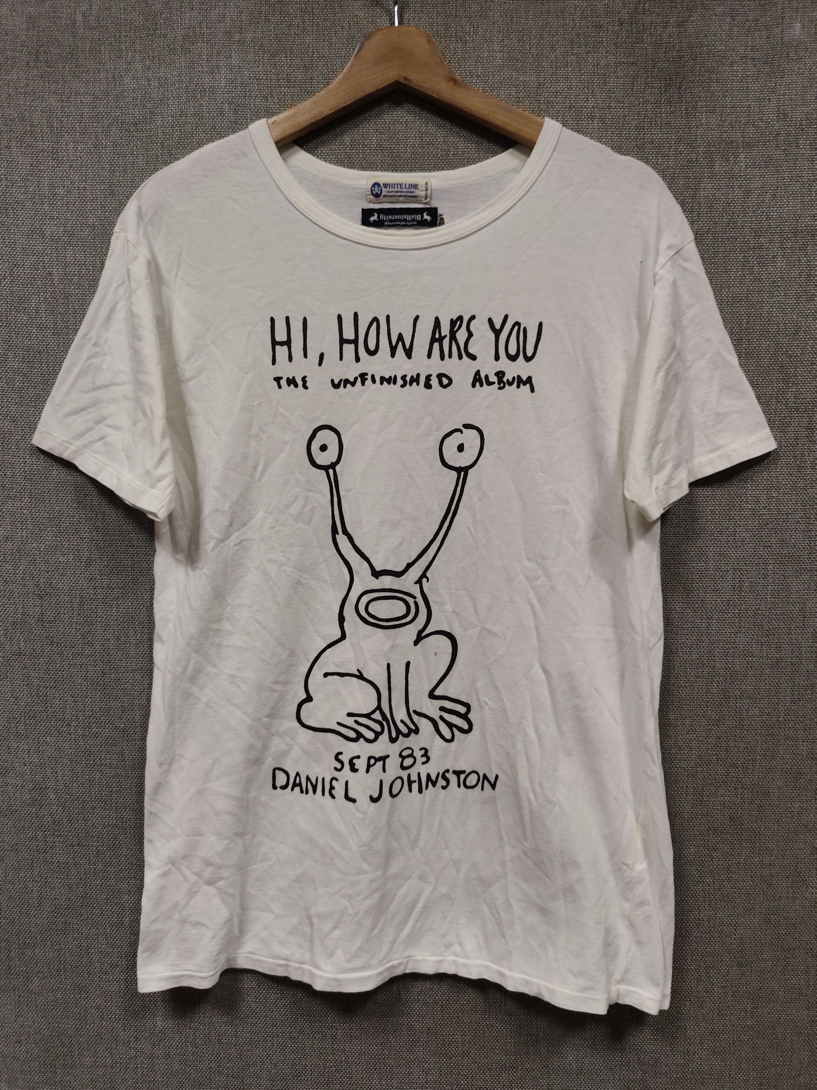 Japanese Brand Vintage t shirt Daniel Johnston x japanese brand Size US S / EU 44-46 / 1 - 1 Thumbnail