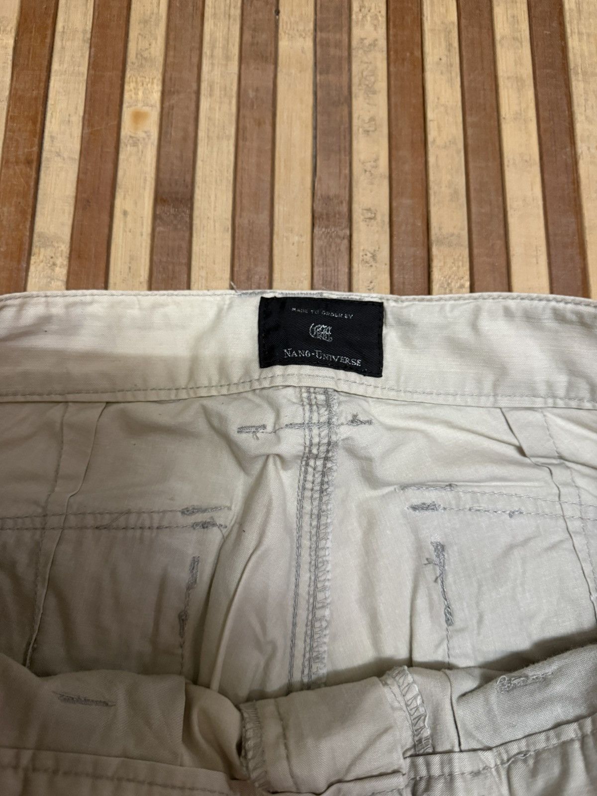 Japanese Brand Nano Universe Cargo Pants / Multipocket / Streetwear W30X32 Size US 30 / EU 46 - 5 Thumbnail