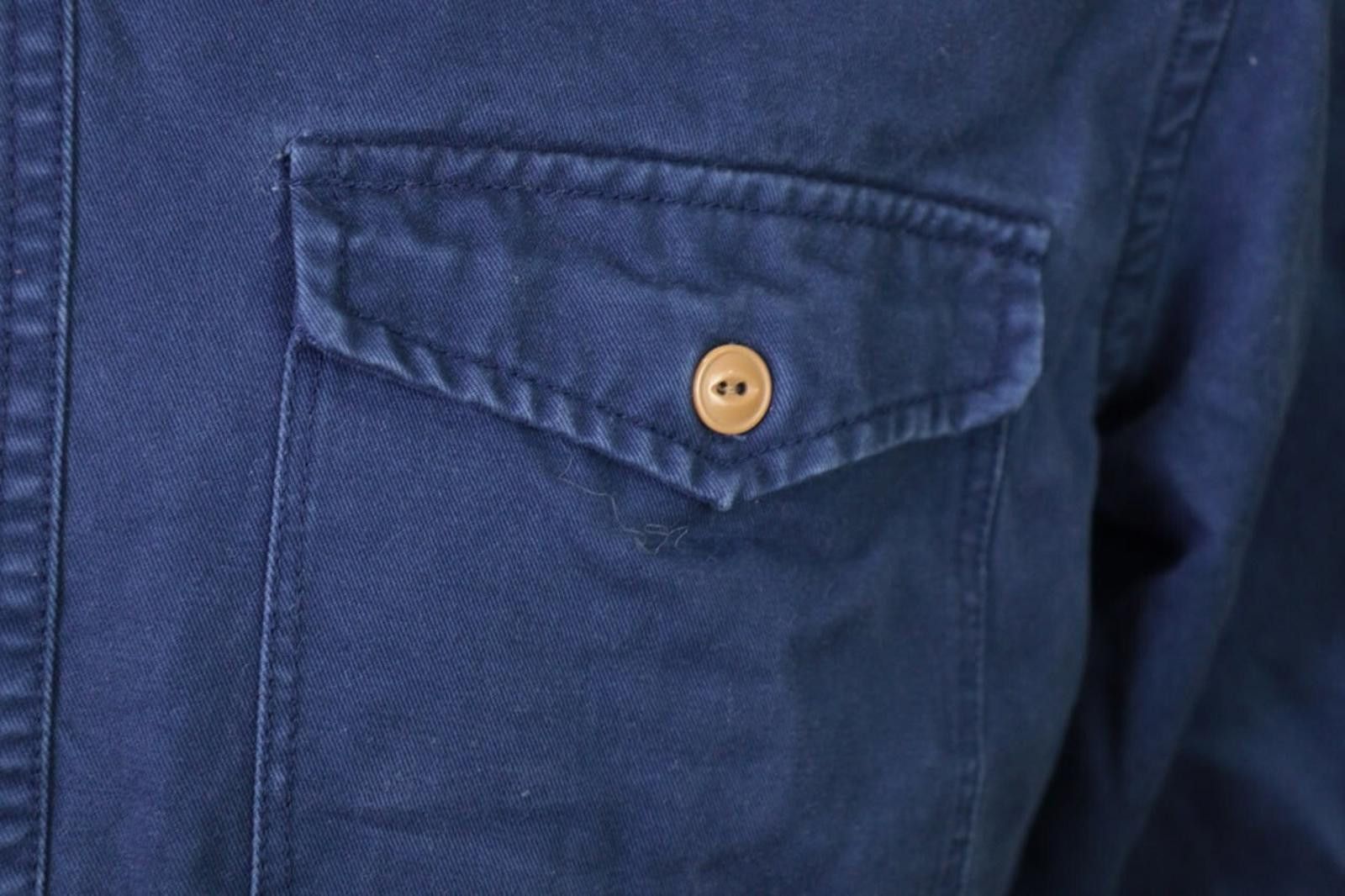 Emmett Emmett Jean Company Denim Blue Overshirt Shirt M Size US M / EU 48-50 / 2 - 3 Thumbnail