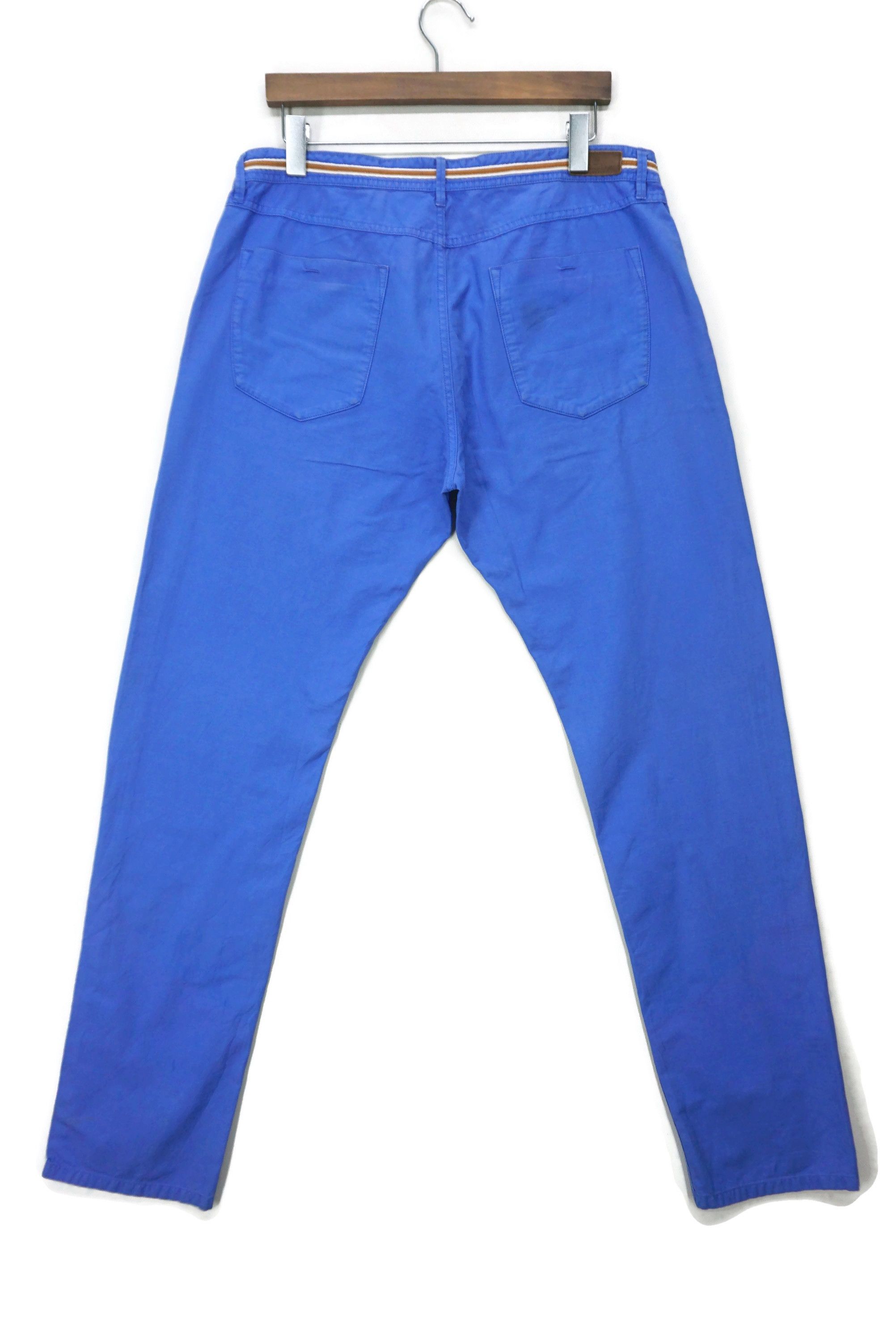 Massimo Dutti Mossimo Pants Size W36xL34 Straight Leg Blue Trousers Size US 36 / EU 52 - 2 Thumbnail