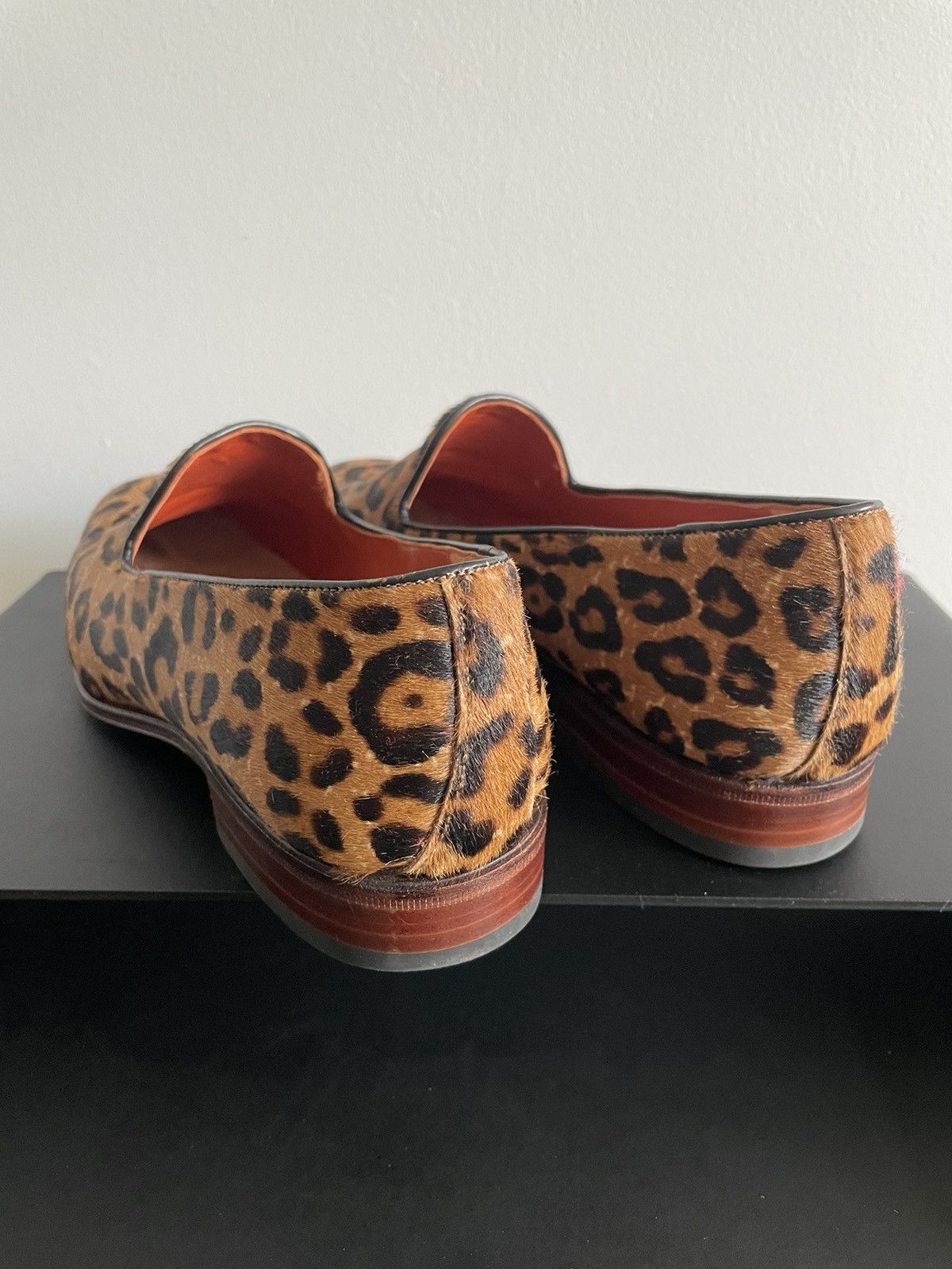 Carmina Carmina Slippers 1663 HILLS | leopard pony calf loafers Size US 7.5 / IT 37.5 - 3 Thumbnail