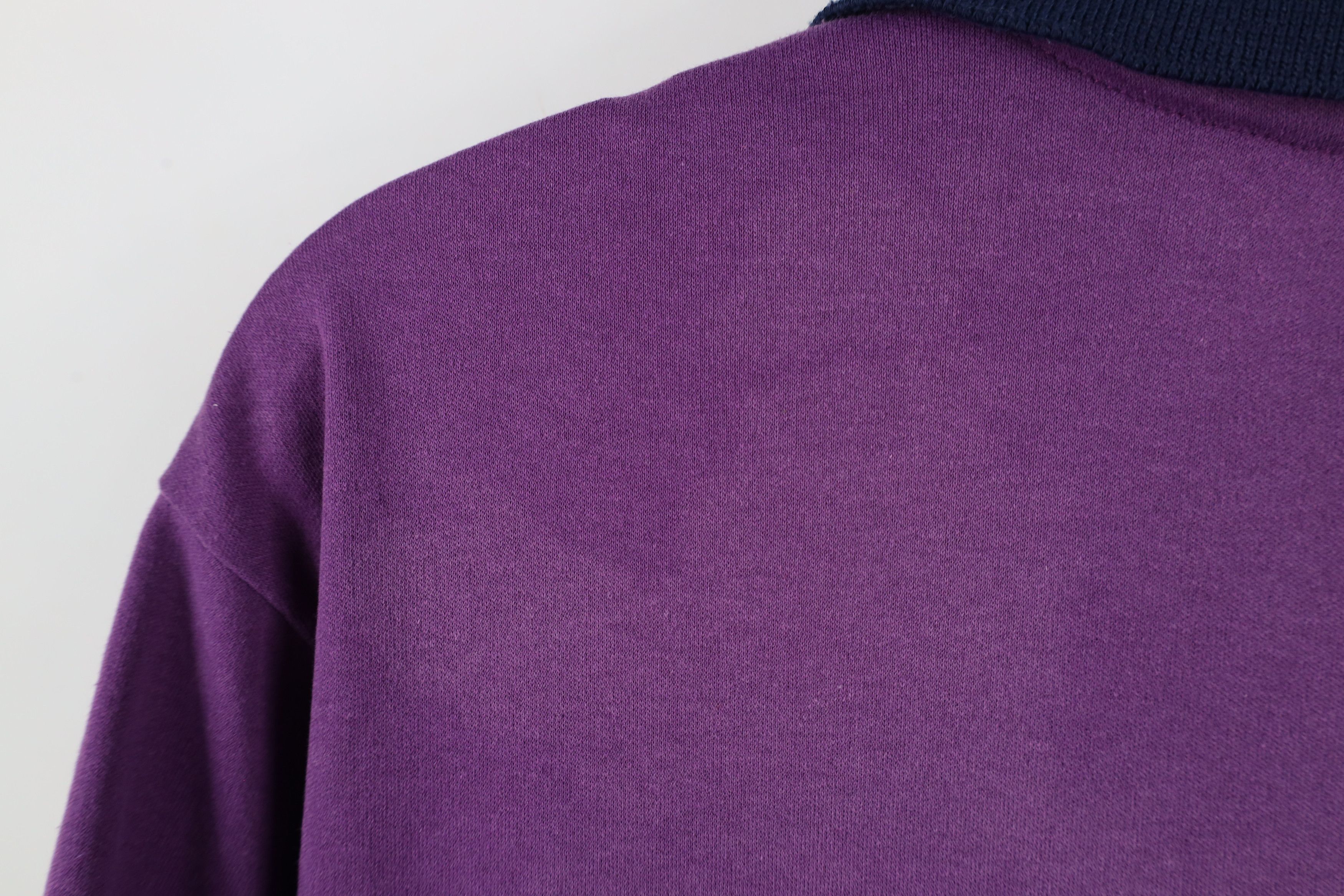 Vintage Vintage 90s Spell Out Matco Tools Polo Shirt Purple USA Size US L / EU 52-54 / 3 - 10 Thumbnail