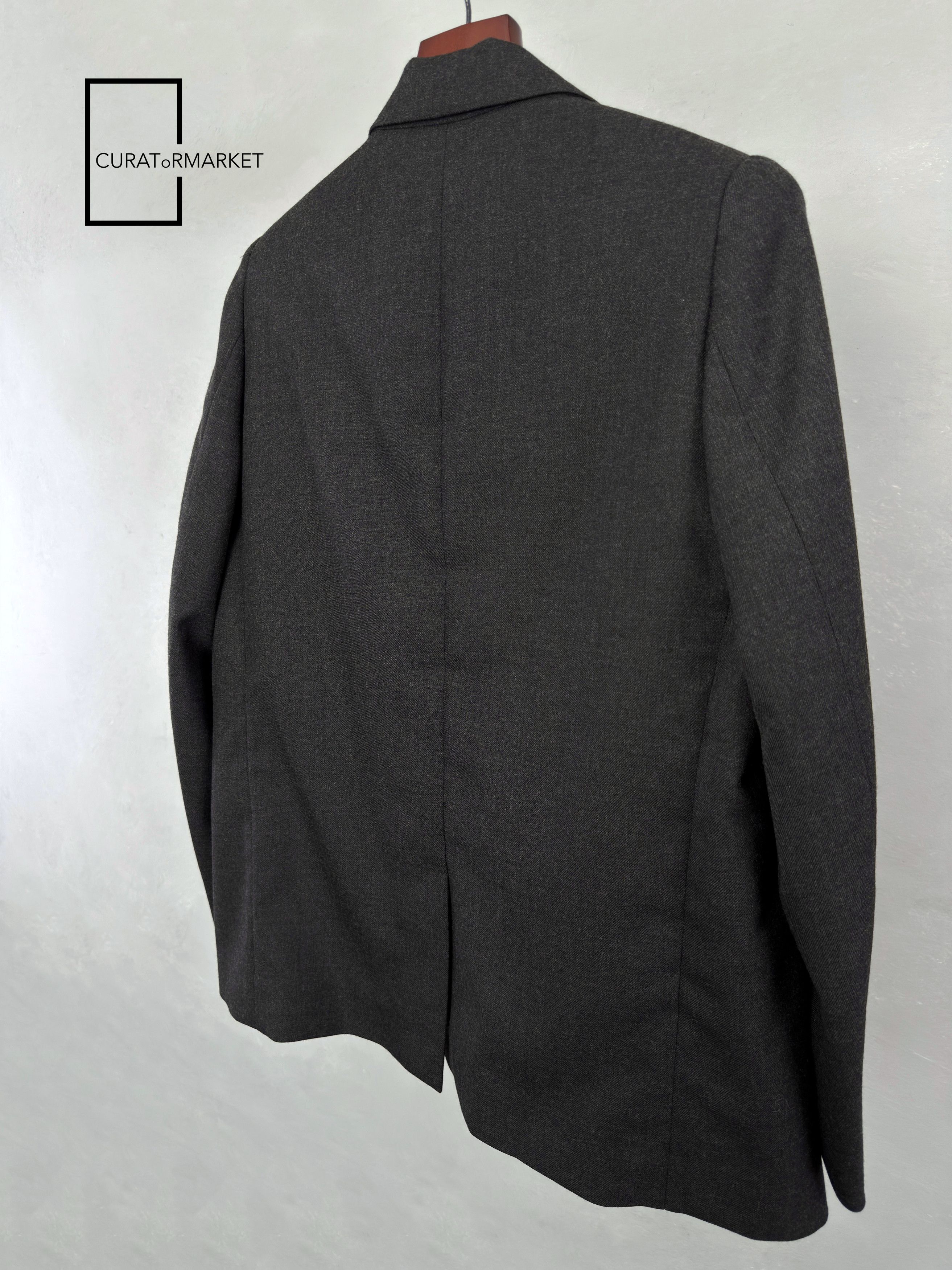 Willy Chavarria Runway Oversized Tailoring Wool Chuco Blazer Tarantula FW25 Size US S / EU 44-46 / 1 - 5 Thumbnail