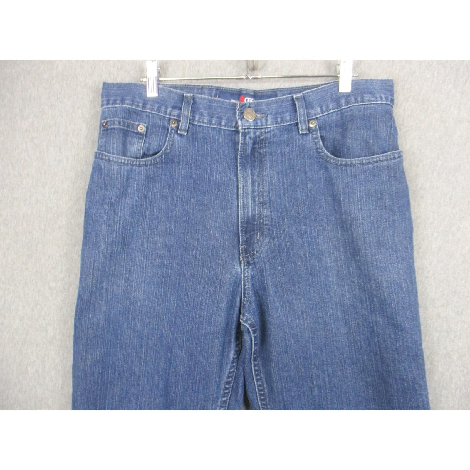 Vintage OGGI Epic Carbon Jeans Mens 34x32 Blue Regular Fit Straight Denim Medium Wash Size US 34 / EU 50 - 2 Thumbnail