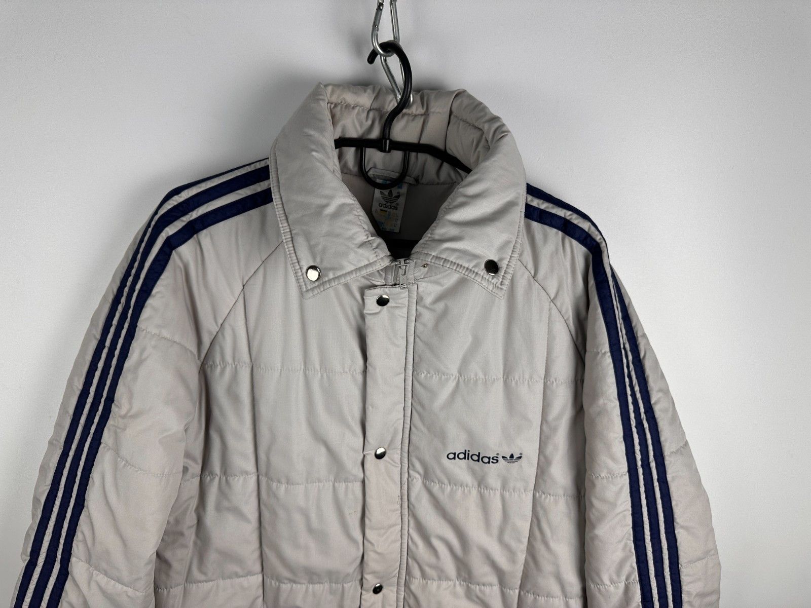Adidas Adidas Vintage Parka Jacketr 90s White Mens Size M Size US S / EU 44-46 / 1 - 2 Thumbnail