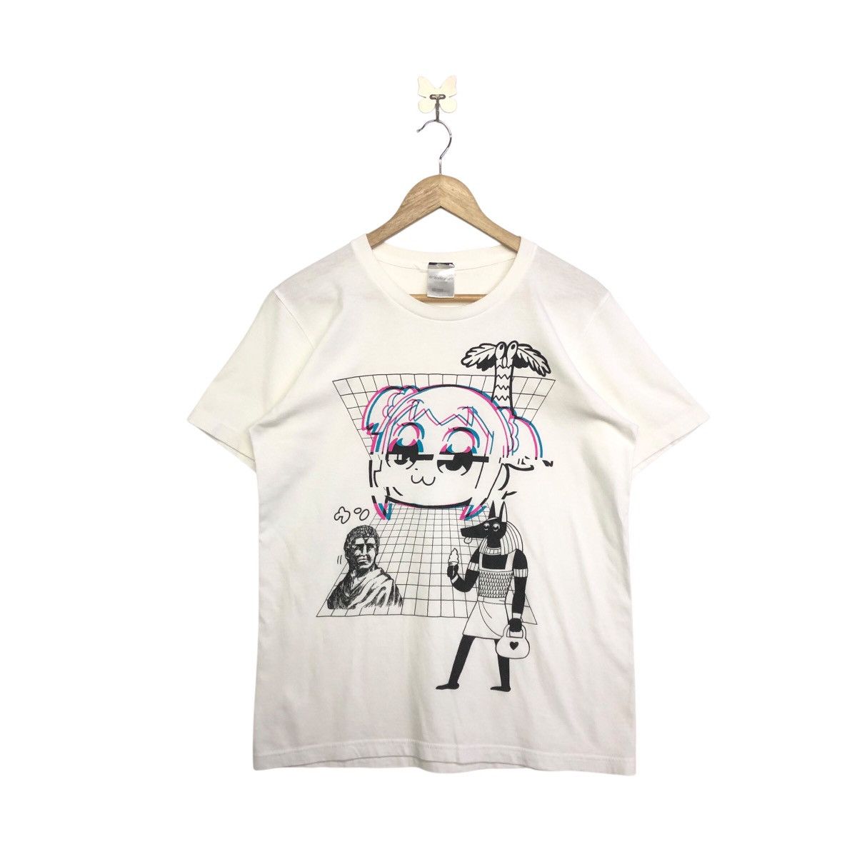 Anime Pop Team Epic X Cospa Anime Kusowave Graphic Tshirt Size US L / EU 52-54 / 3 - 1 Thumbnail