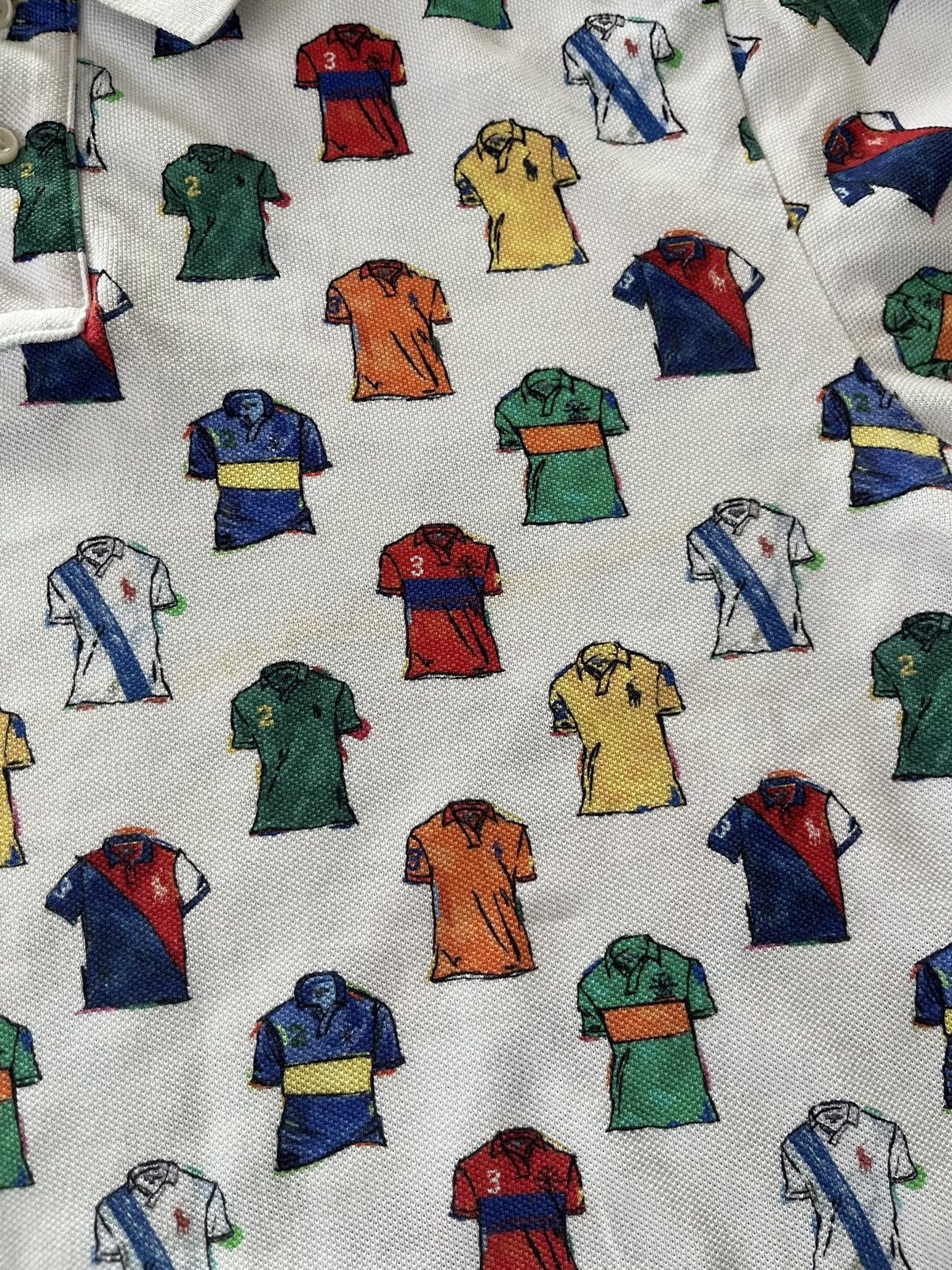 Vintage Vintage Ralph Polo Lauren Polo Logo Streetwear BlockCore Size US M / EU 48-50 / 2 - 3 Thumbnail