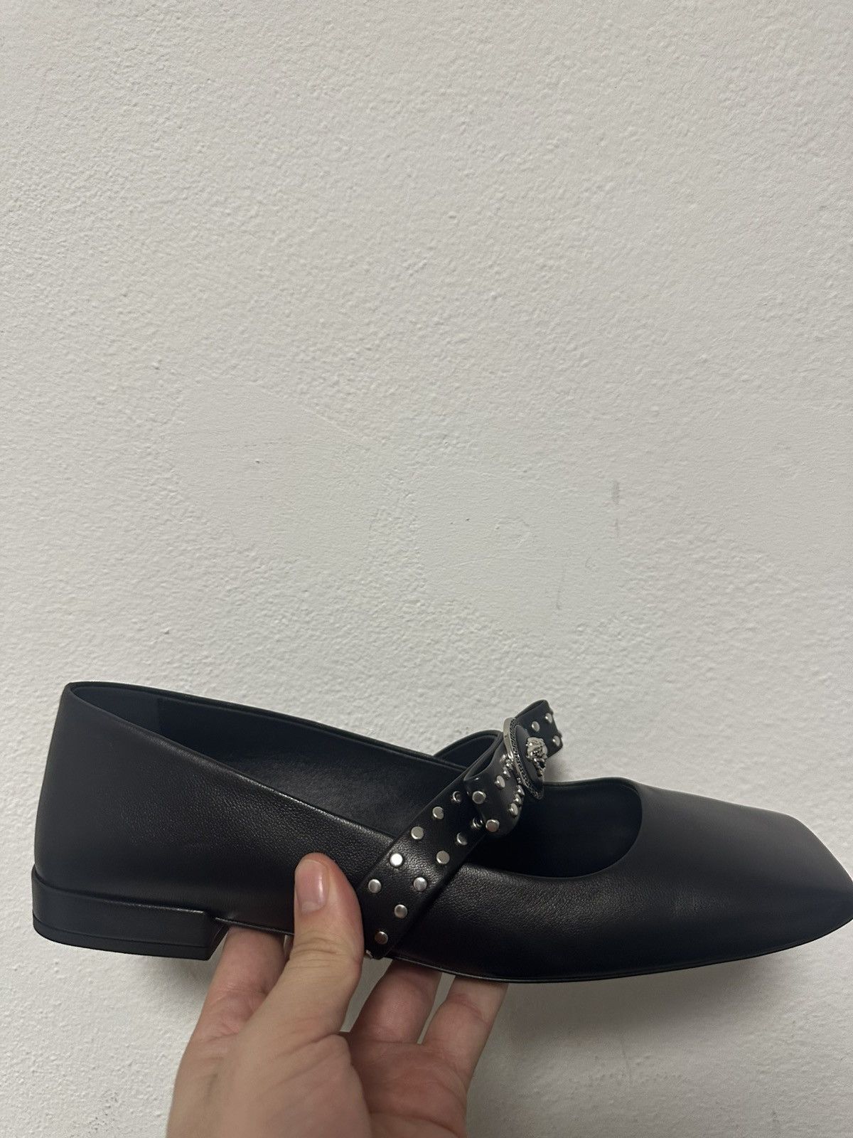 Versace Versace Gianni Ribbon Studded Ballerina Size US 9 / IT 39 - 4 Thumbnail