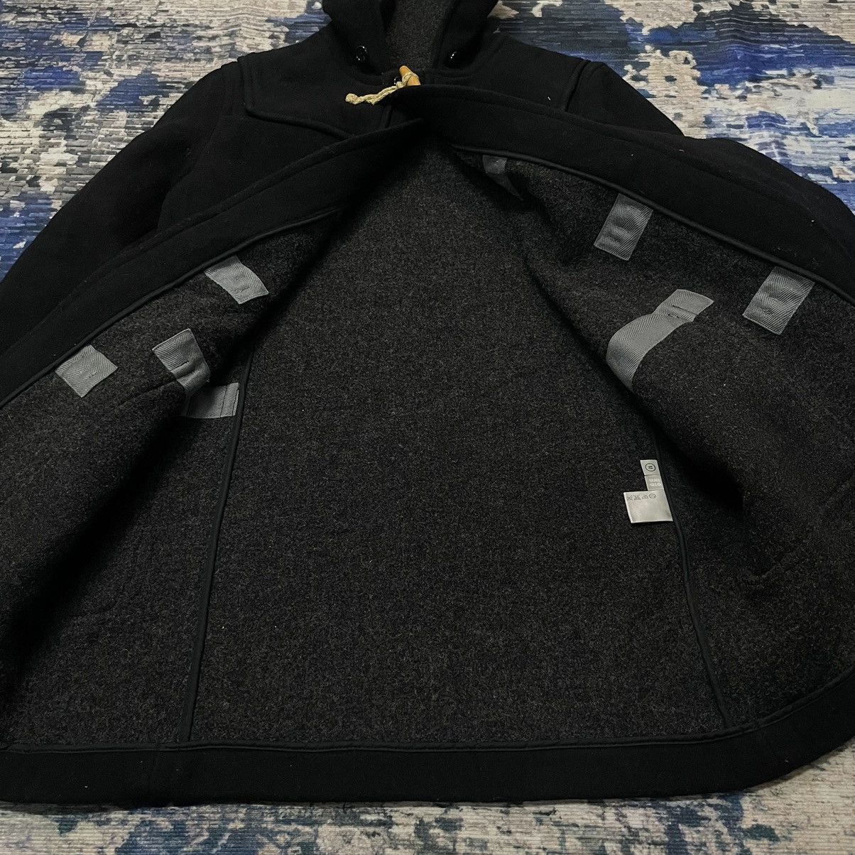 Uniqlo 🇯🇵 Vintage Uniqlo Wool Hooded Duffle Long Coat Button Jacket Size US M / EU 48-50 / 2 - 14 Thumbnail
