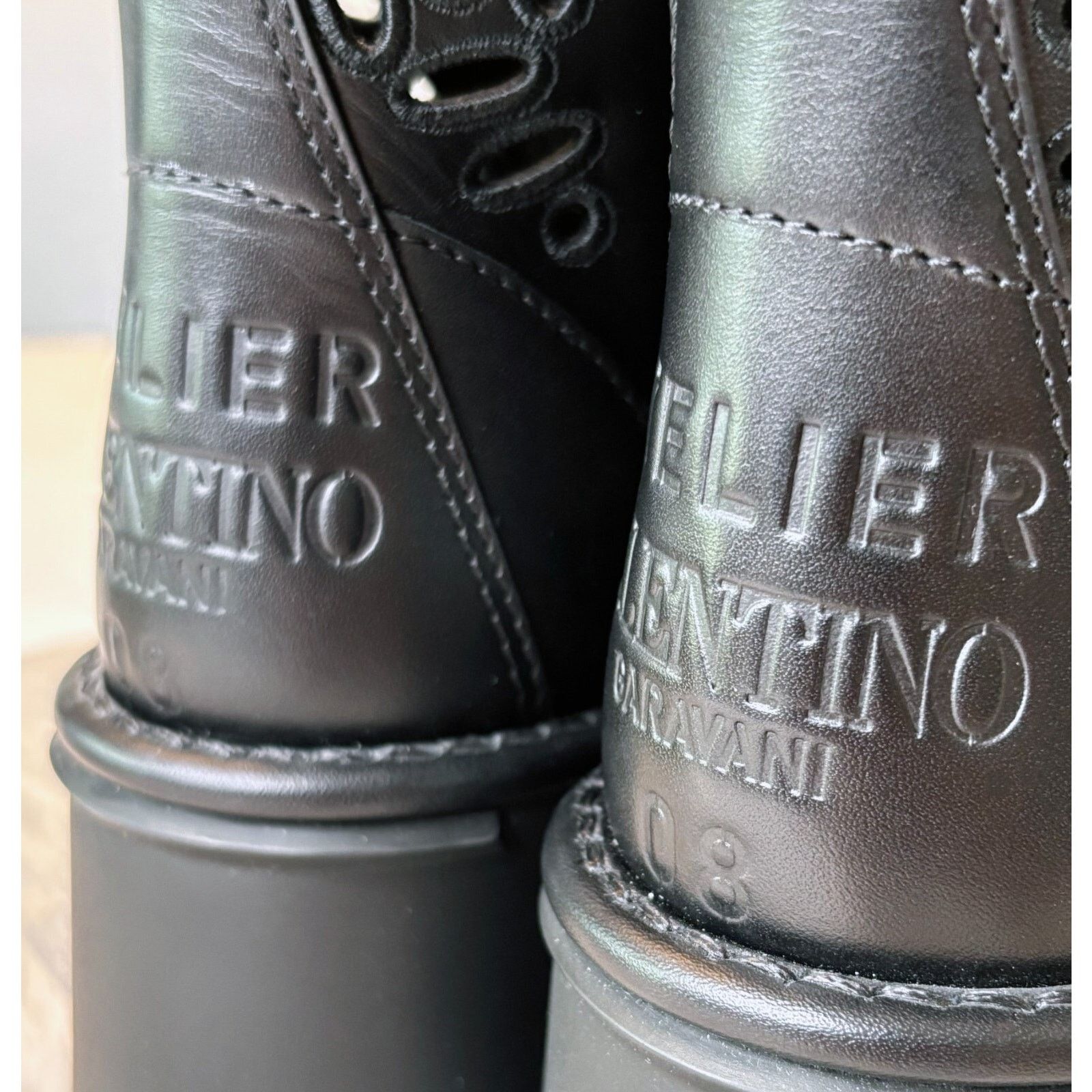 Valentino Valentino Atelier San Gallo Combat Boots EU Size 35 US 5 Size US 5 / IT 35 - 9 Thumbnail